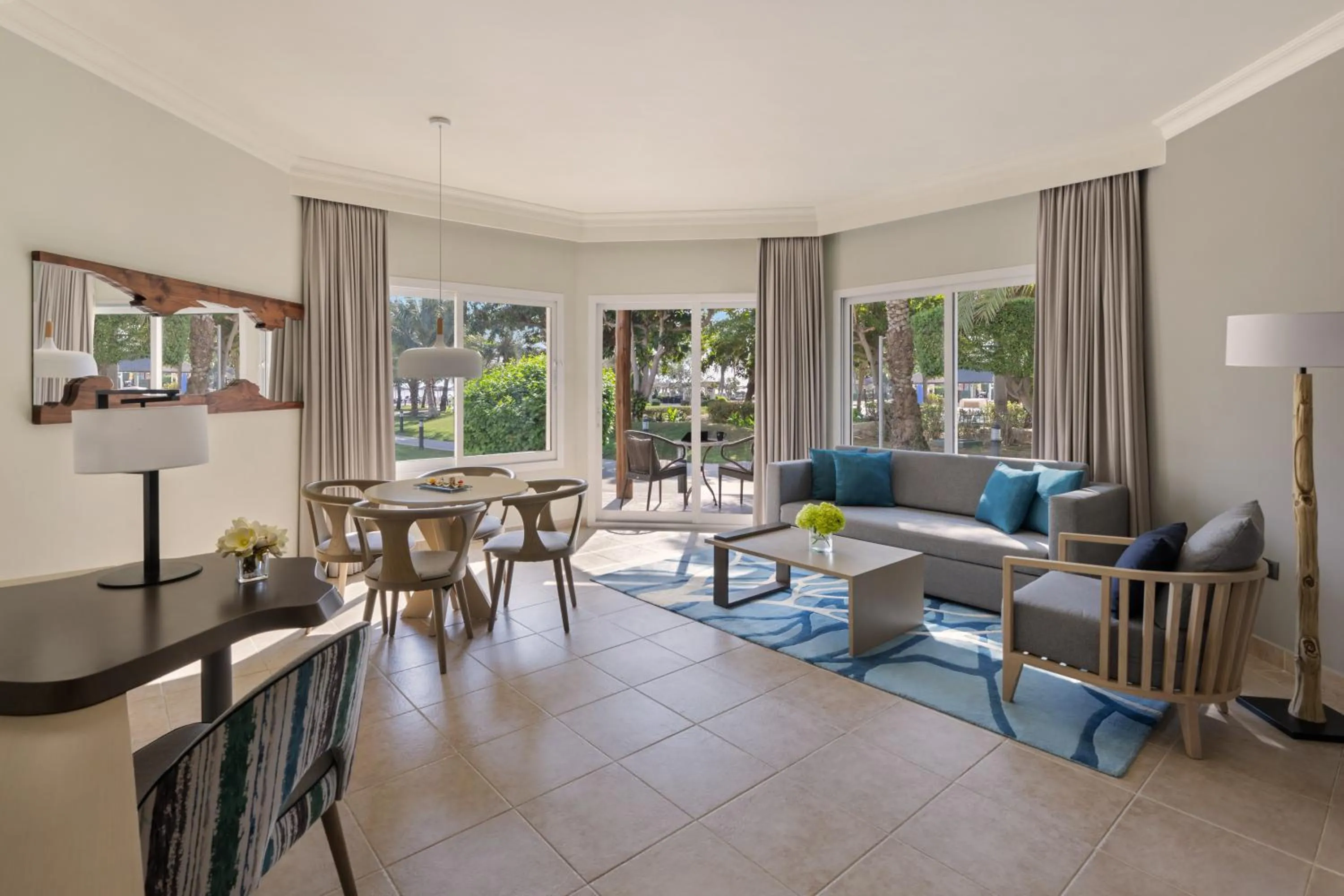 Garden in Fujairah Rotana Resort & Spa - Al Aqah Beach