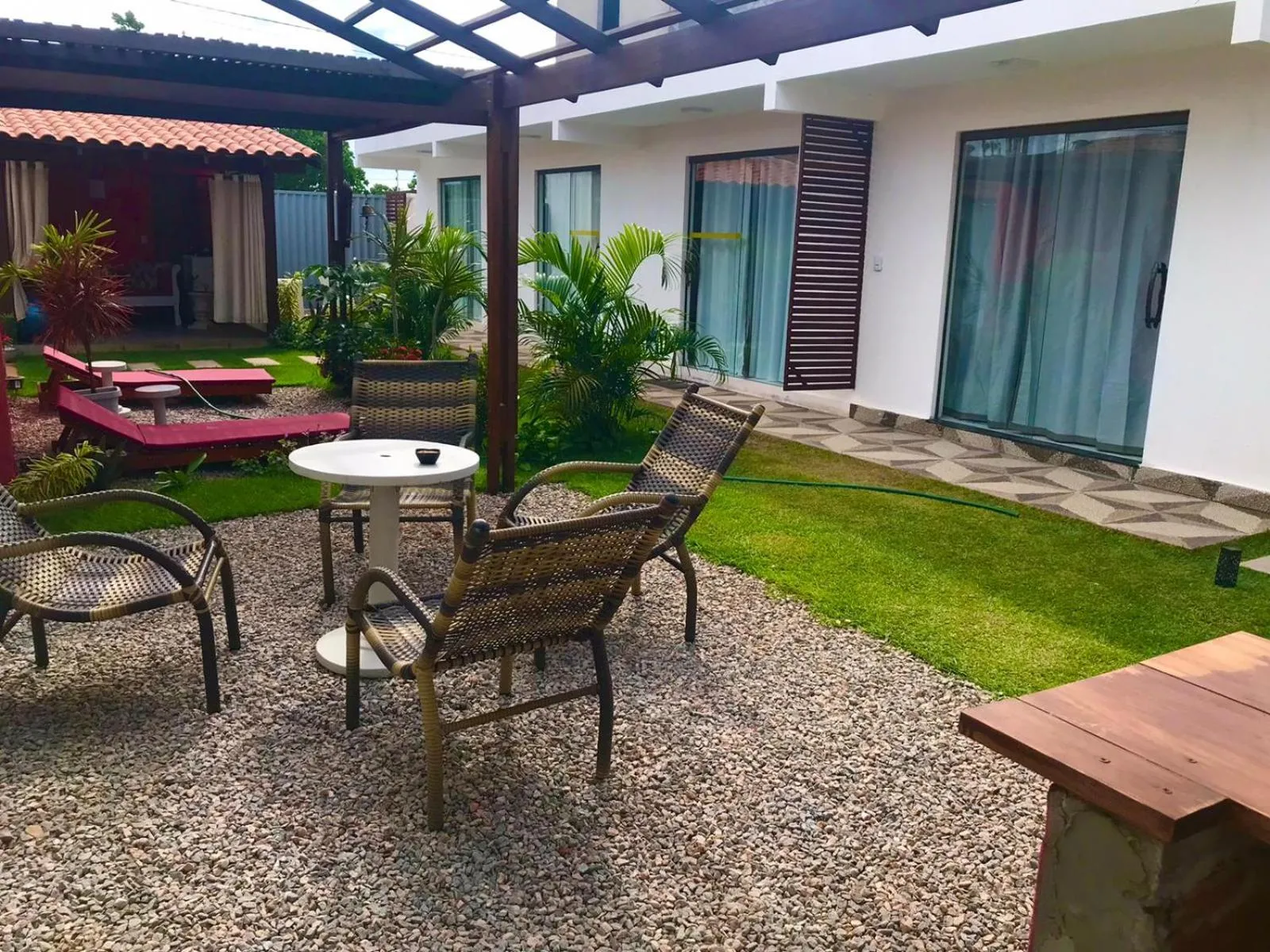 Patio in AYRE GOSTOSO POUSADA