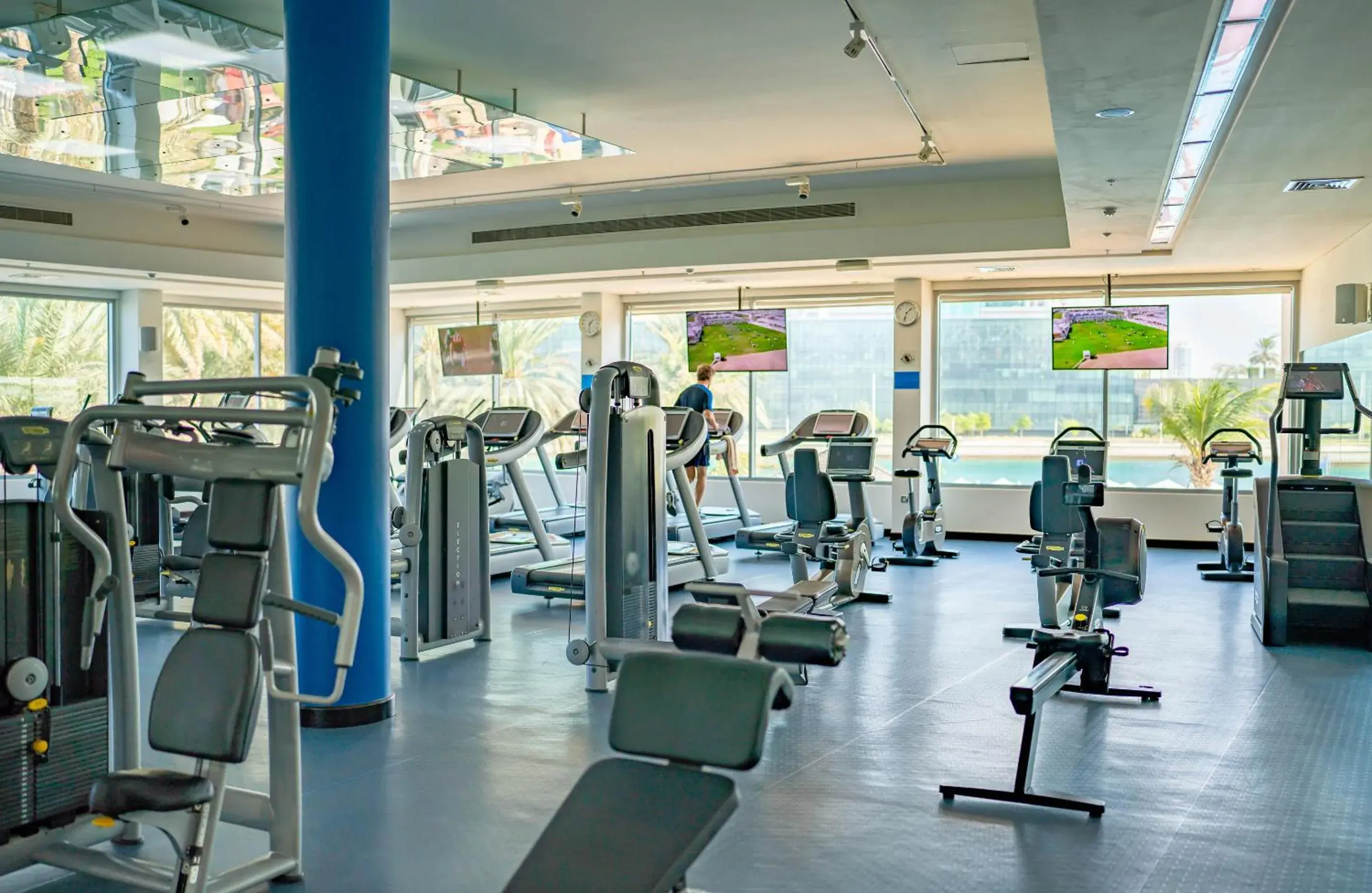 Fitness centre/facilities in Beach Rotana - Abu Dhabi Fitness centre/facilities in Beach Rotana - Abu Dhabi