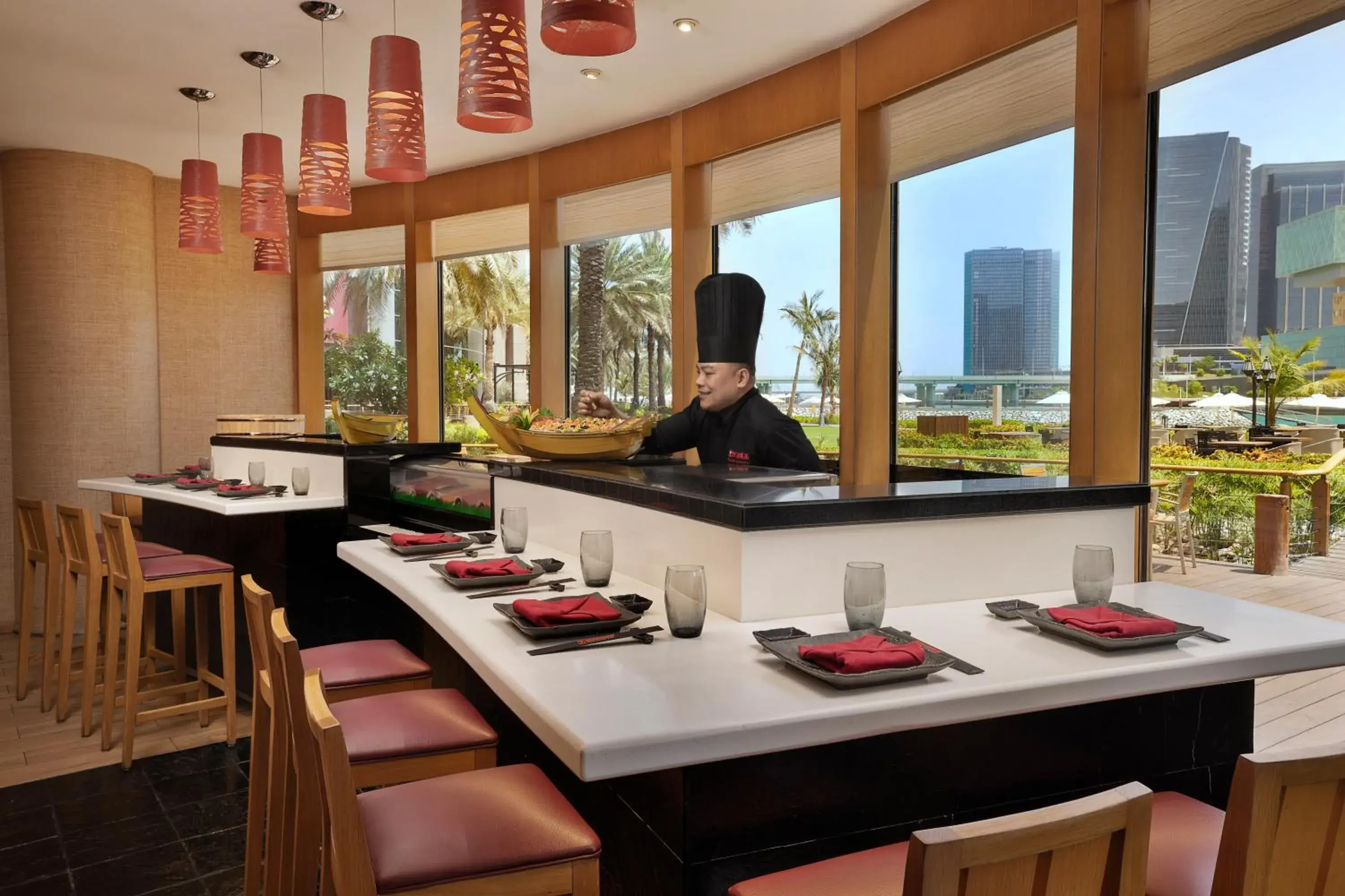 Restaurant/places to eat in Beach Rotana - Abu Dhabi Restaurant/places to eat in Beach Rotana - Abu Dhabi