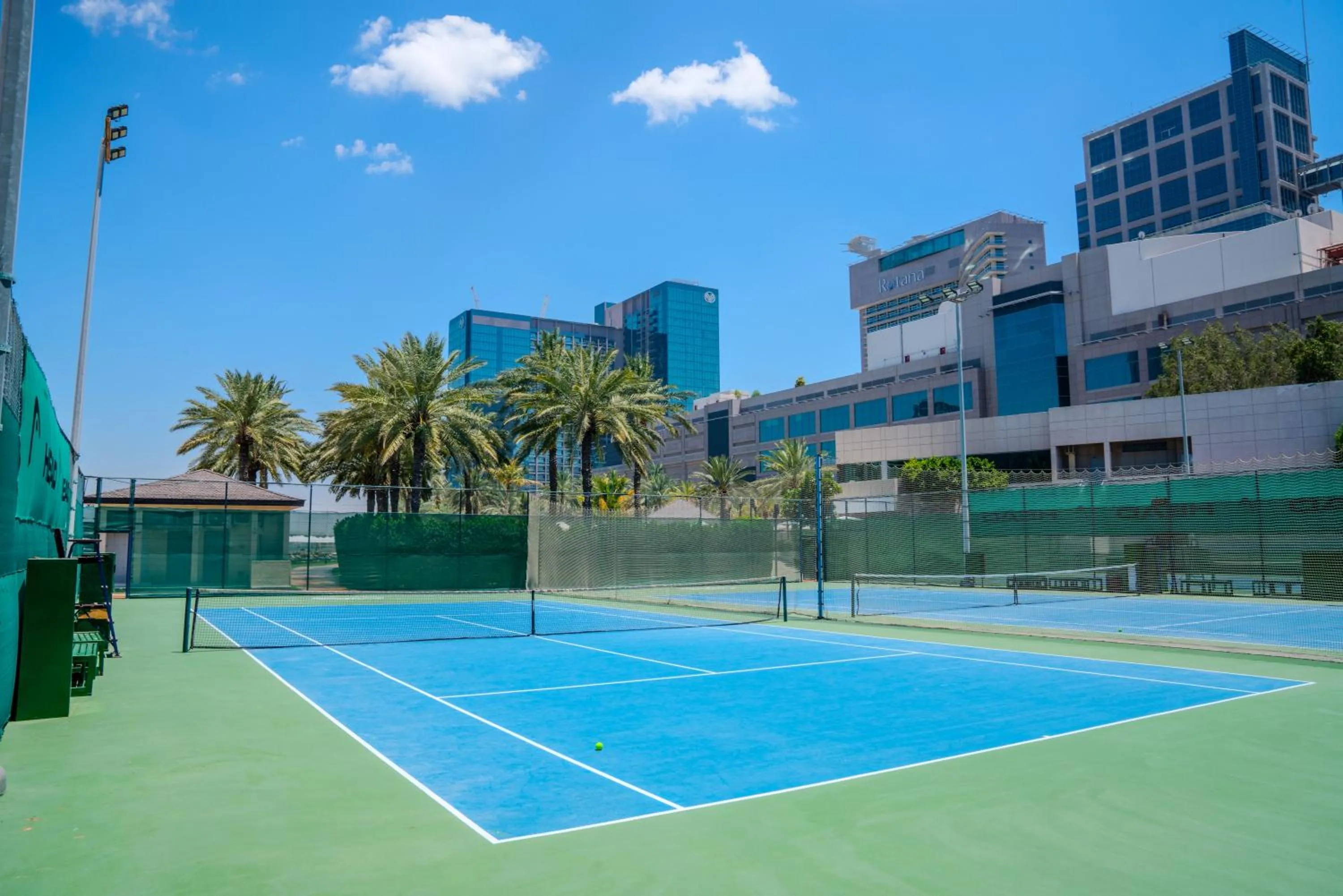 Tennis court in Beach Rotana - Abu Dhabi