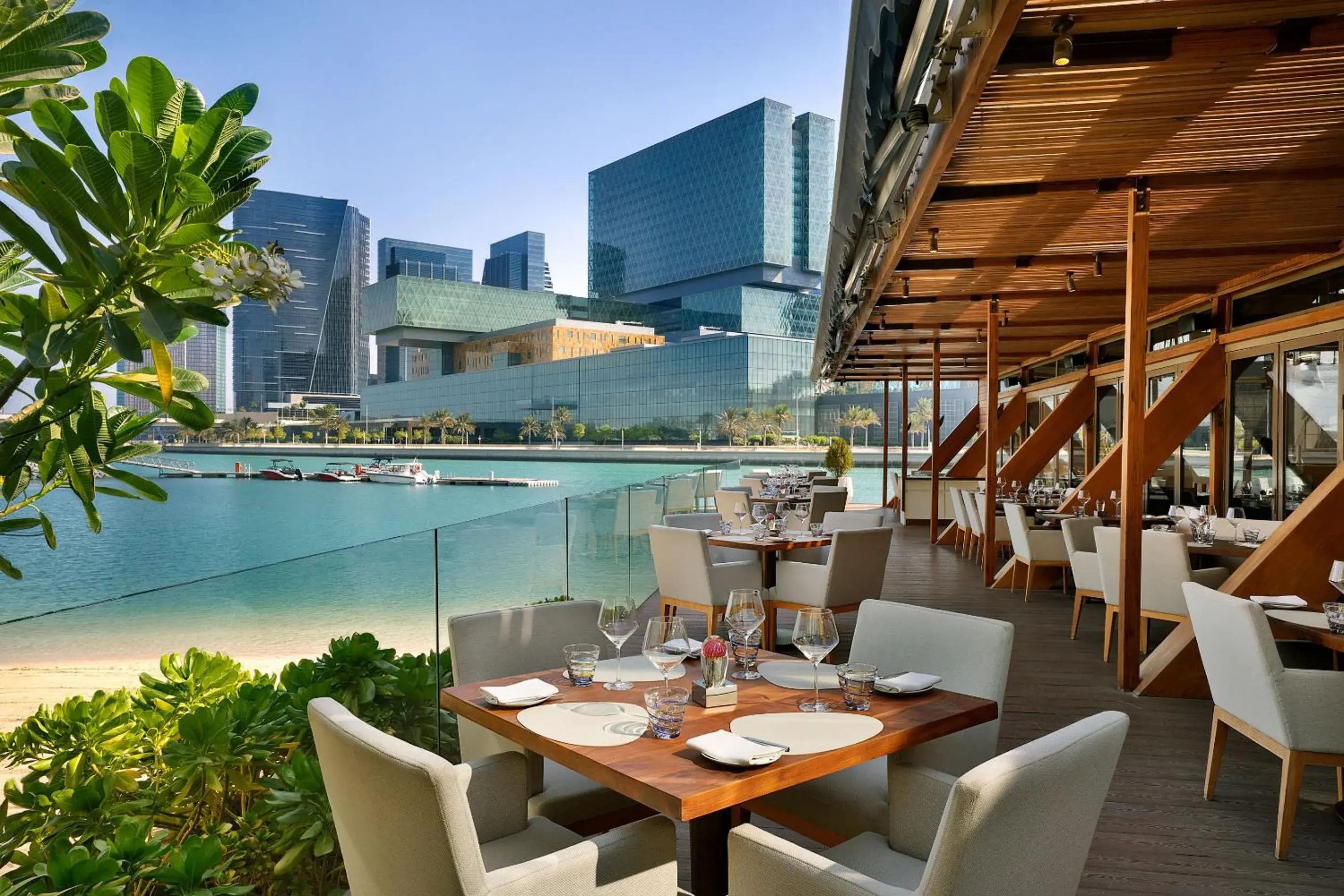 Restaurant/places to eat in Beach Rotana - Abu Dhabi Restaurant/places to eat in Beach Rotana - Abu Dhabi