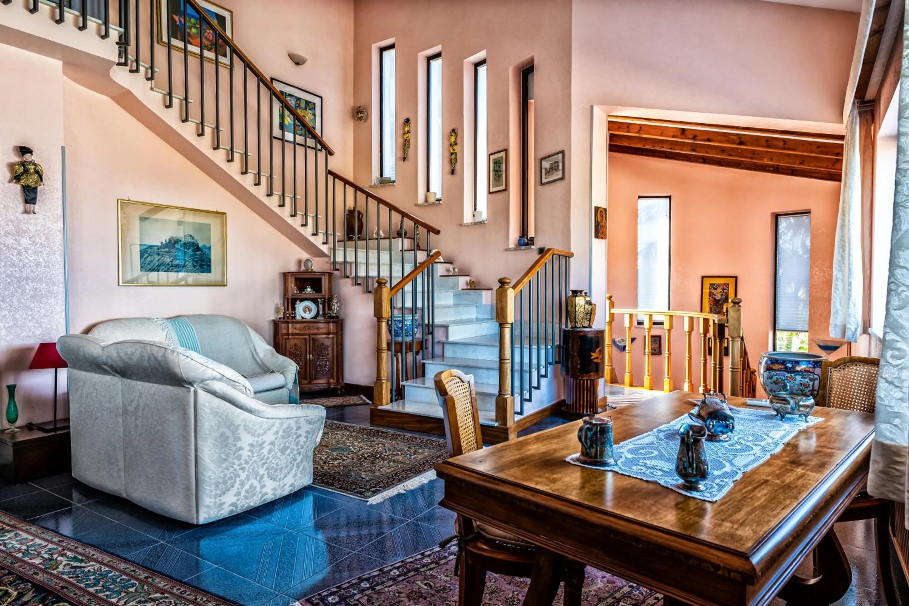 Living room in B&B Villa Bency