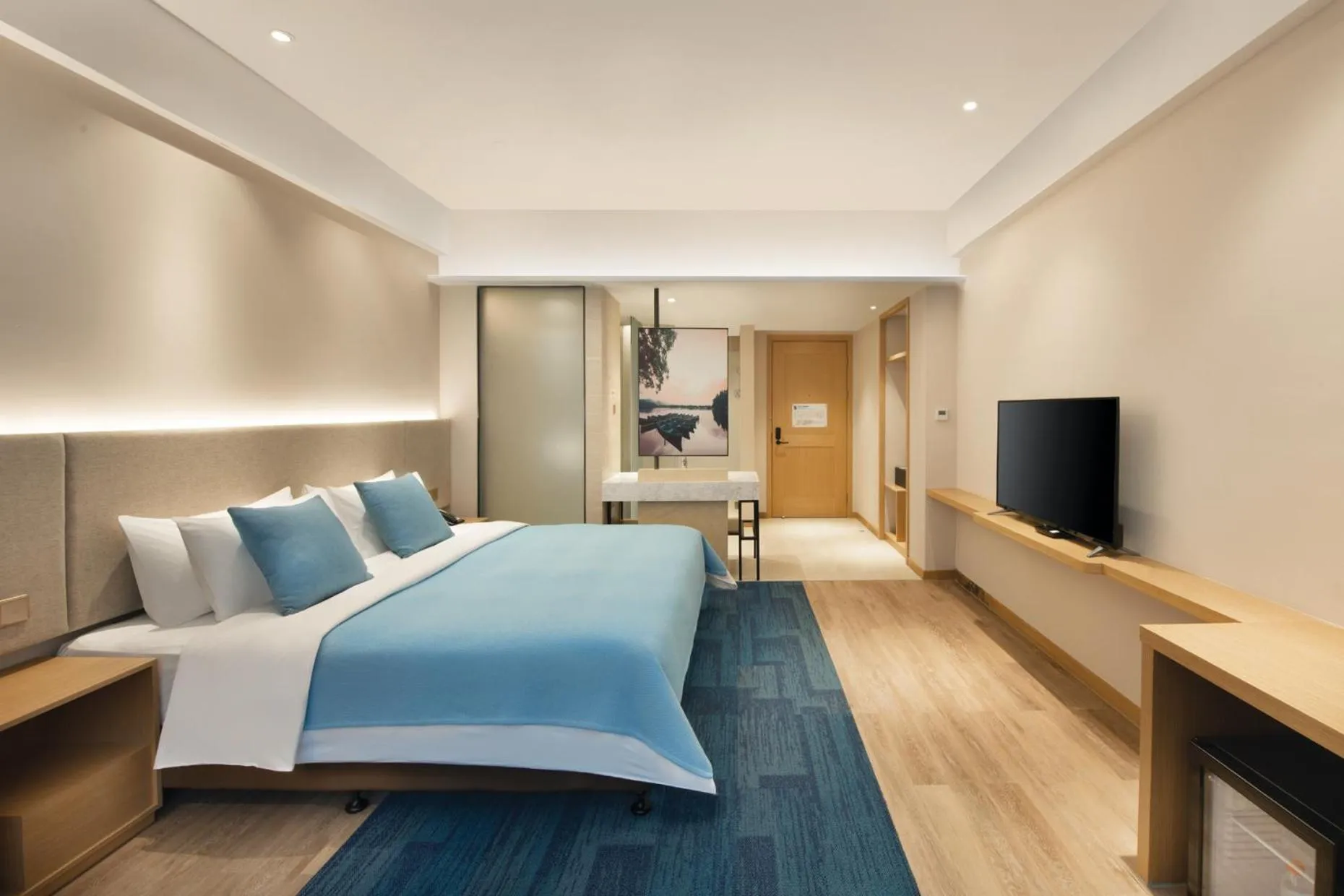 Bedroom, Bed in Hangzhou Upper Inn