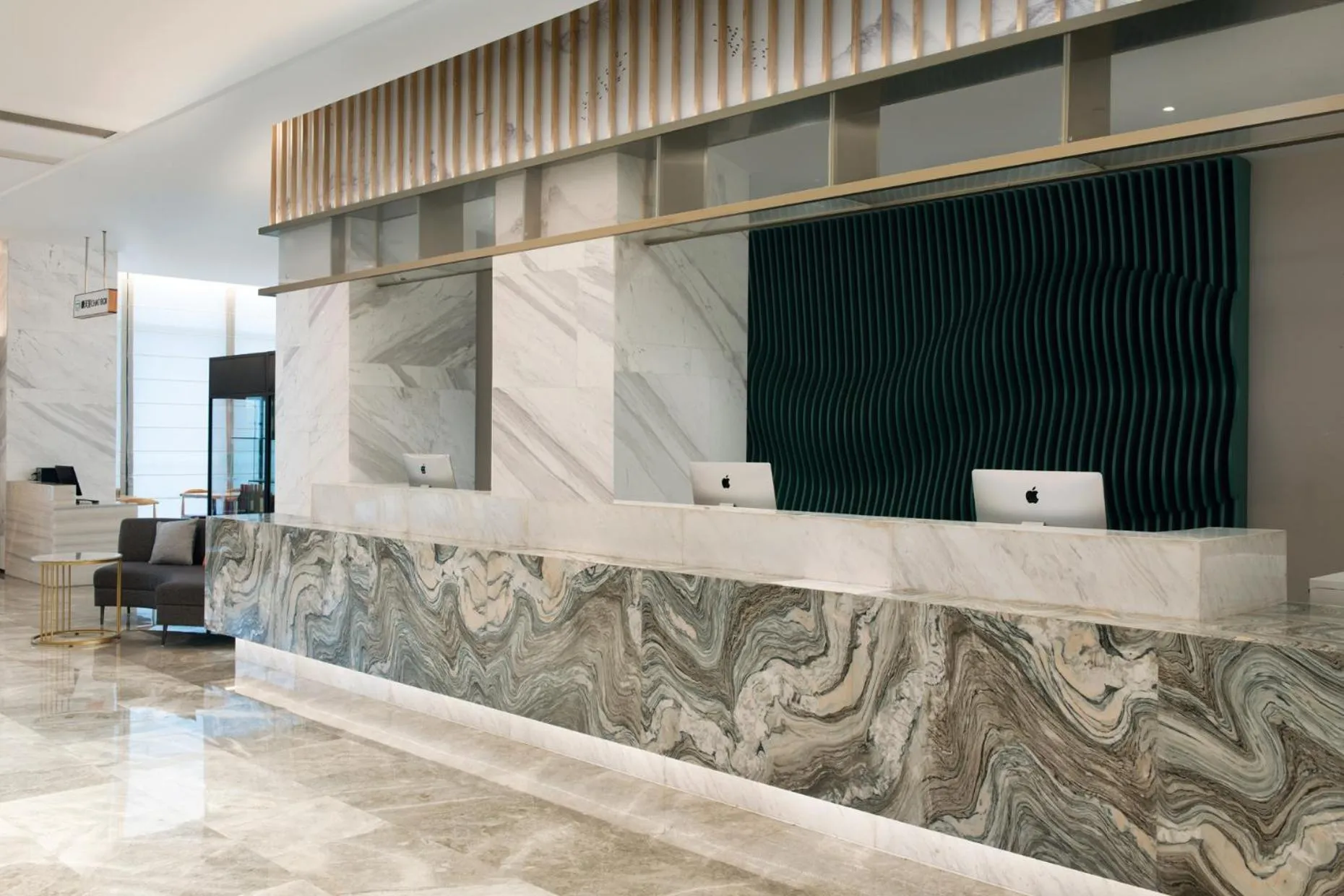 Lobby or reception in Hangzhou Upper Inn