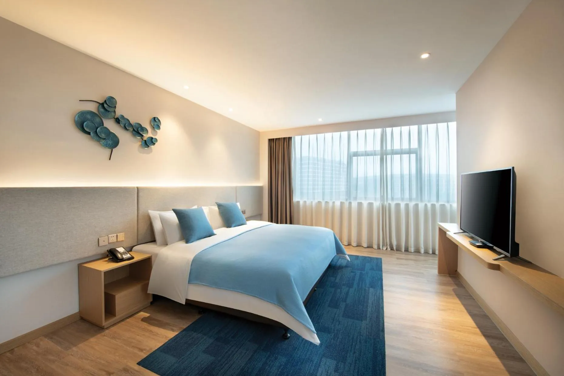 Bedroom, Bed in Hangzhou Upper Inn