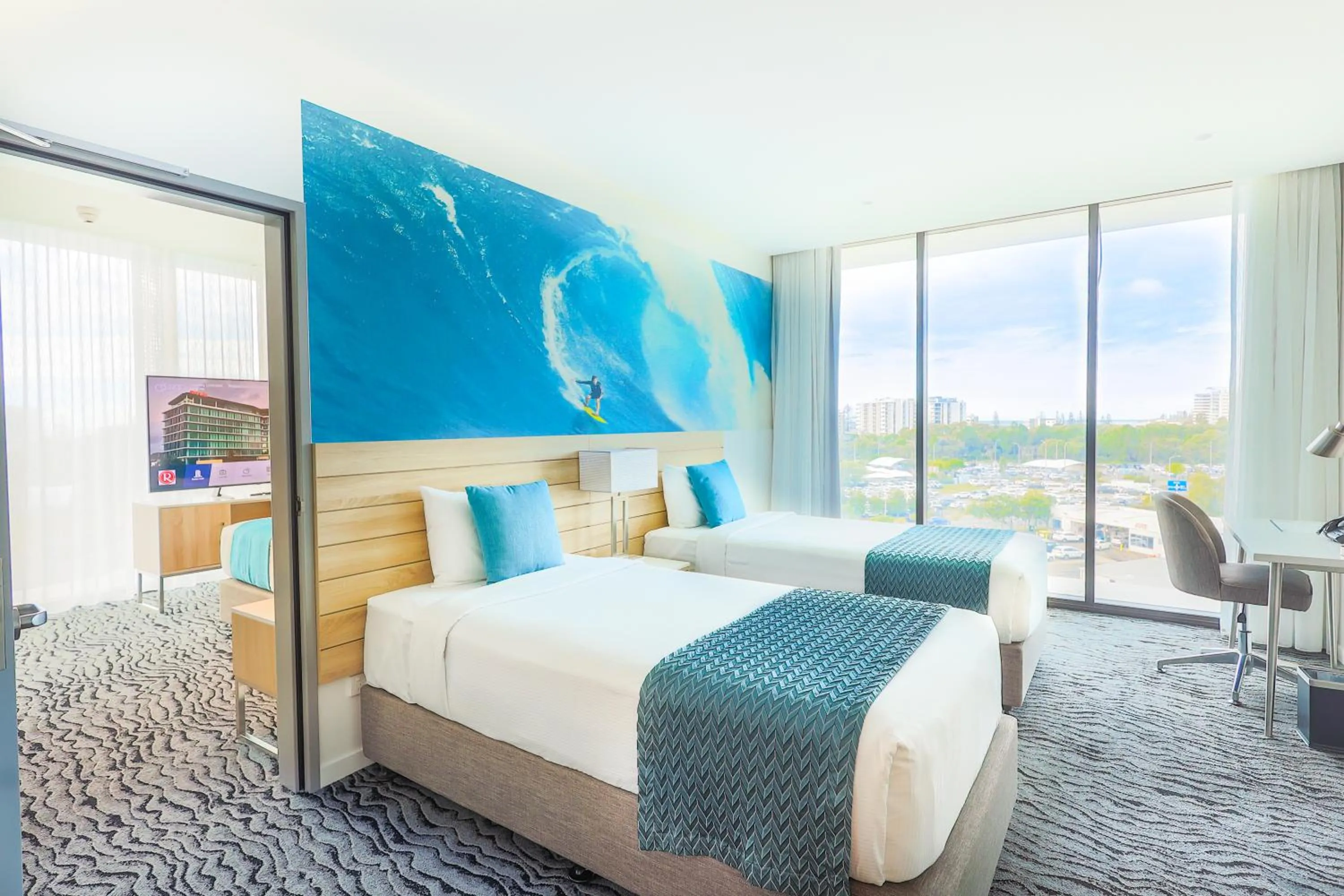 Bed in Rydges Gold Coast Airport