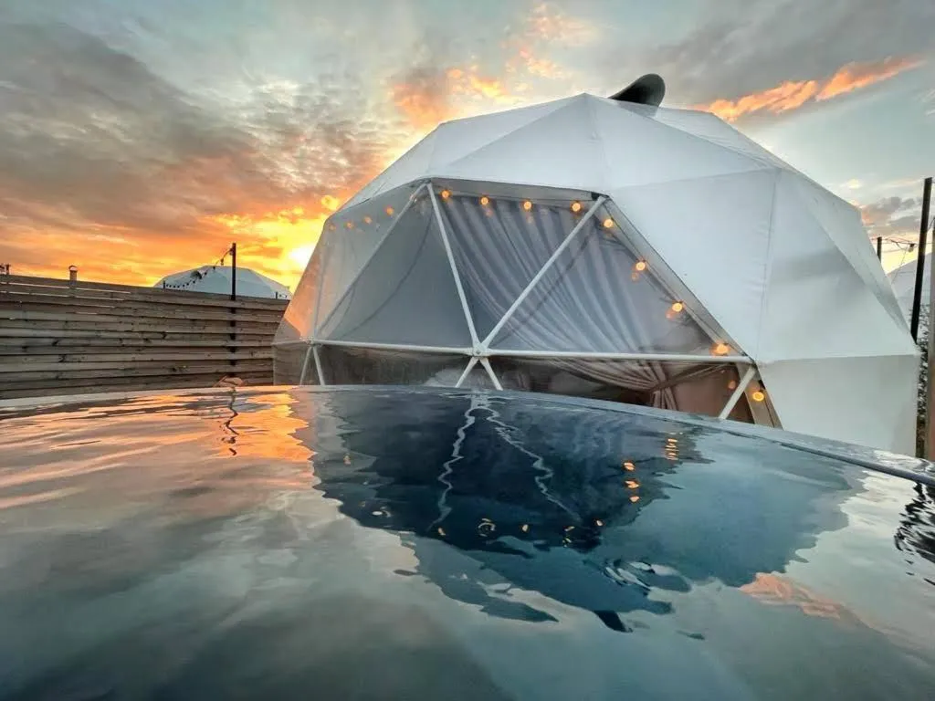 Balcony/Terrace in Jewelberry Glamping Hotel Tbilisi