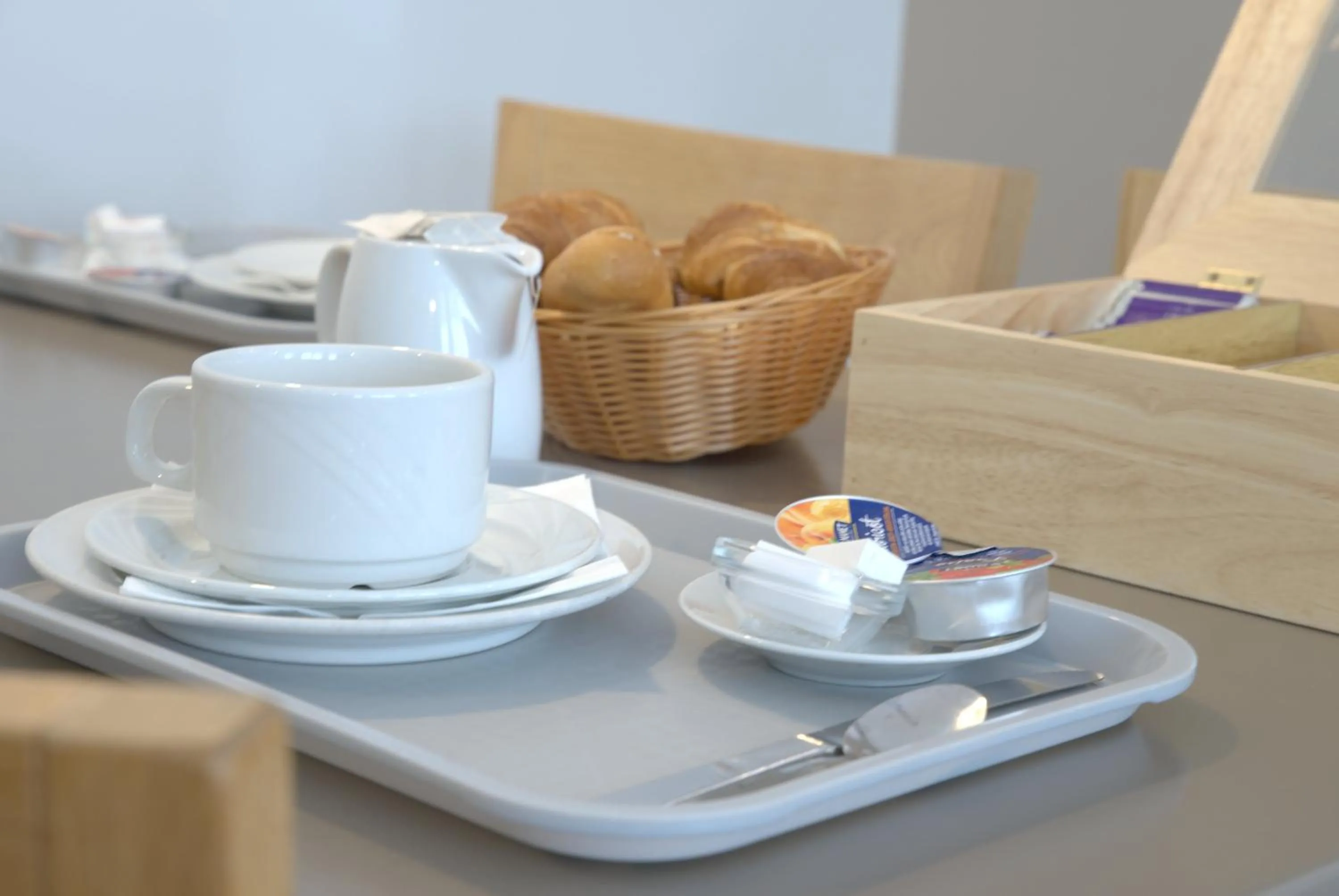 Food and drinks in Hotel Lux