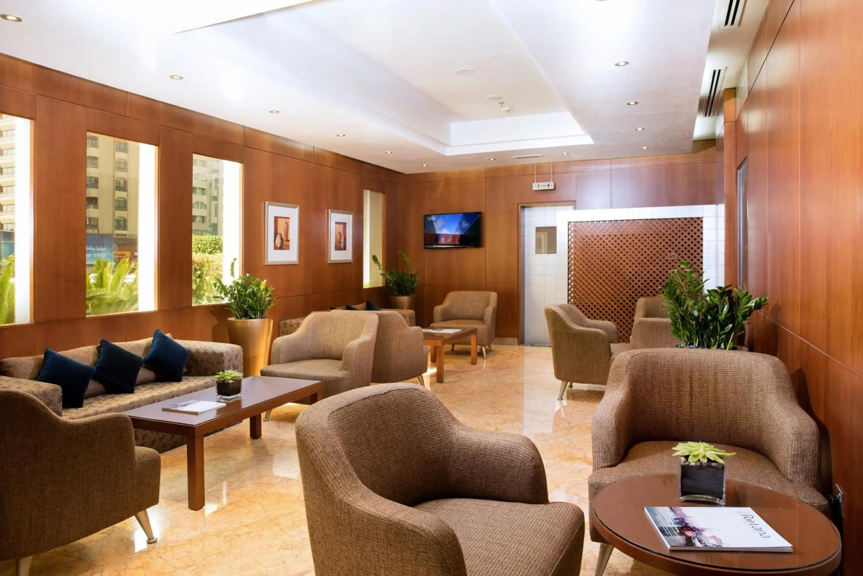 Lobby or reception in Al Rawda Arjaan by Rotana, Abu Dhabi Lobby or reception in Al Rawda Arjaan by Rotana, Abu Dhabi