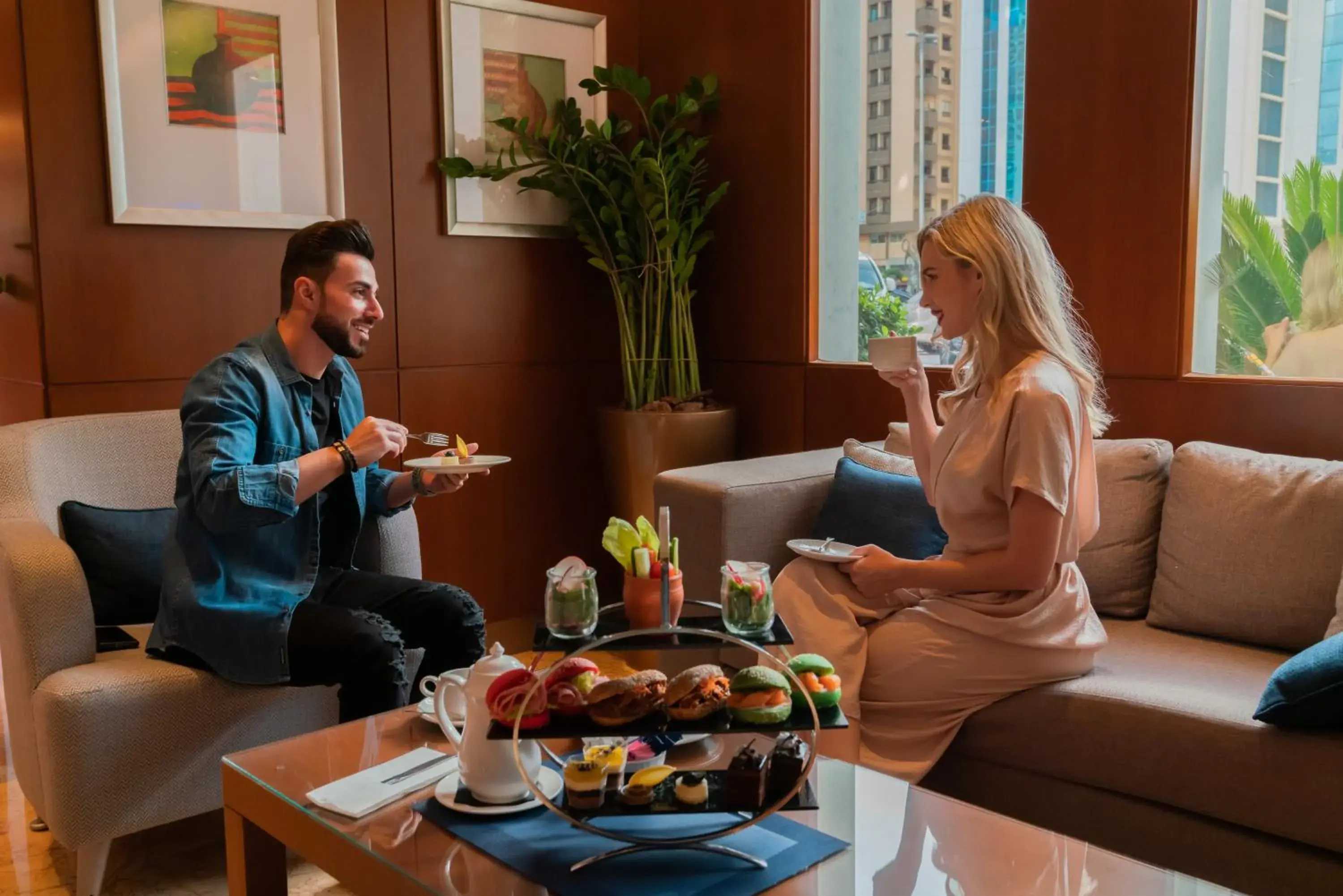 Lobby or reception in Al Rawda Arjaan by Rotana, Abu Dhabi Lobby or reception in Al Rawda Arjaan by Rotana, Abu Dhabi