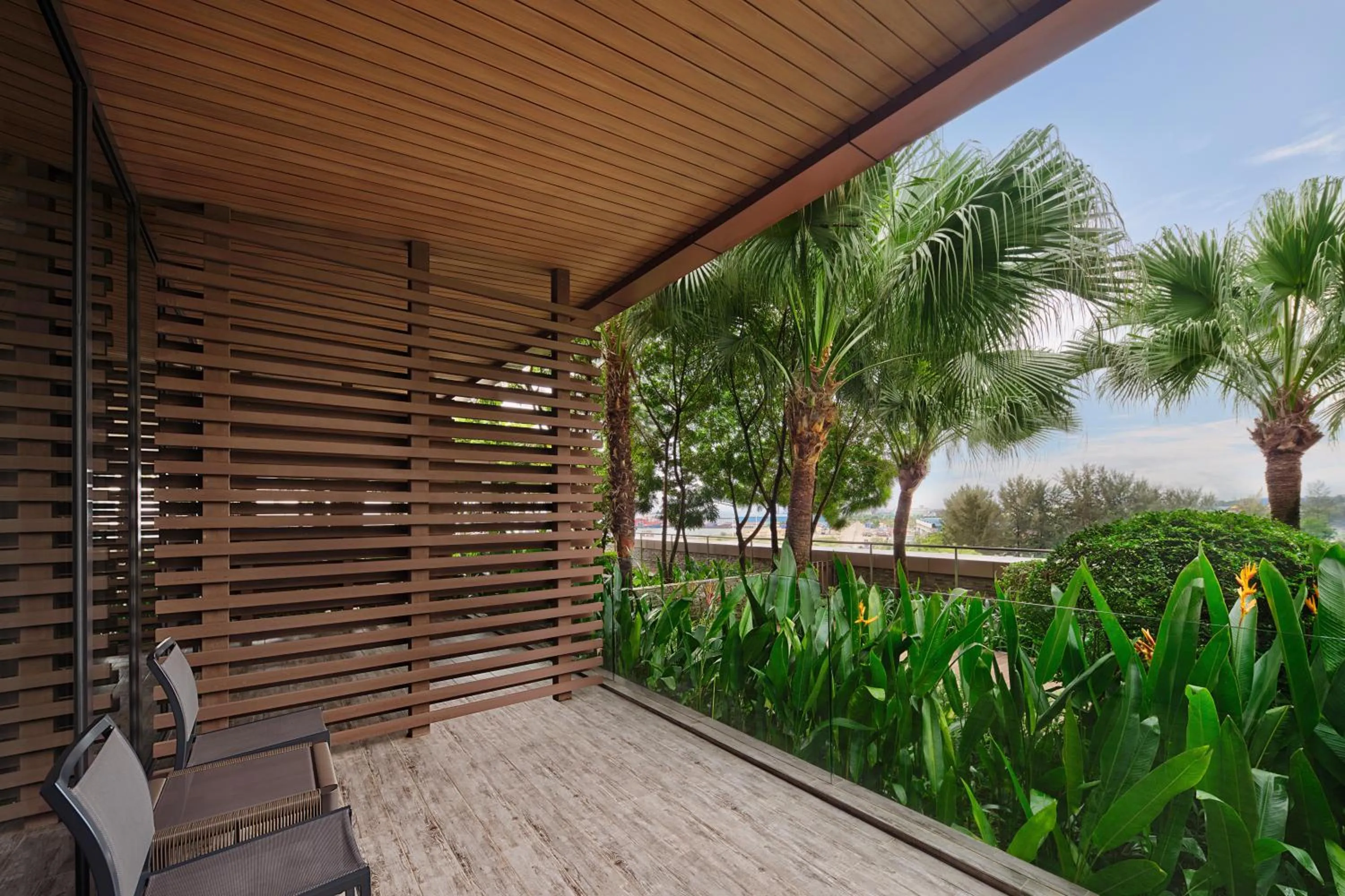 View (from property/room) in Batam Marriott Hotel Harbour Bay