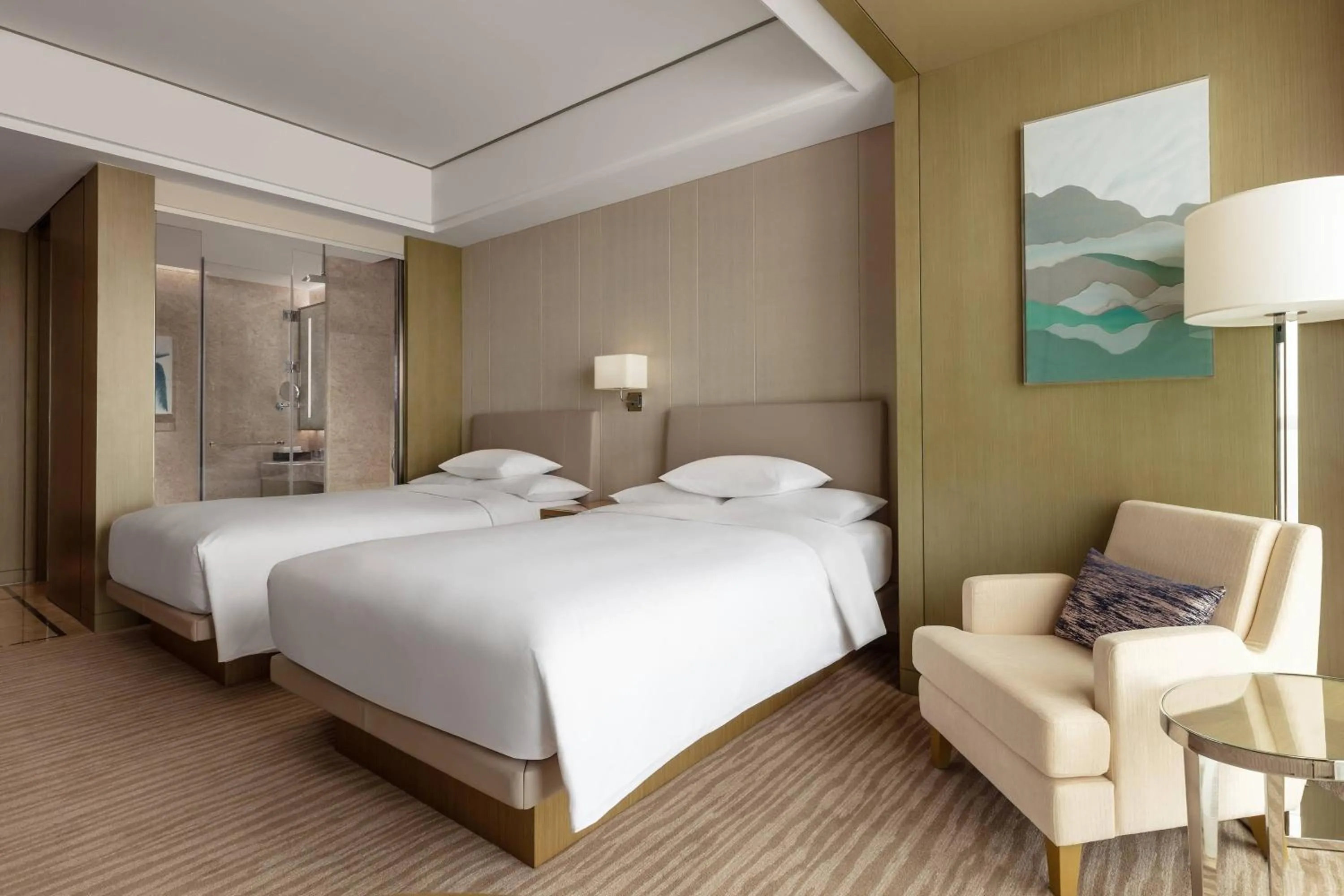 Photo of the whole room, Bed in Courtyard by Marriott Yinchuan