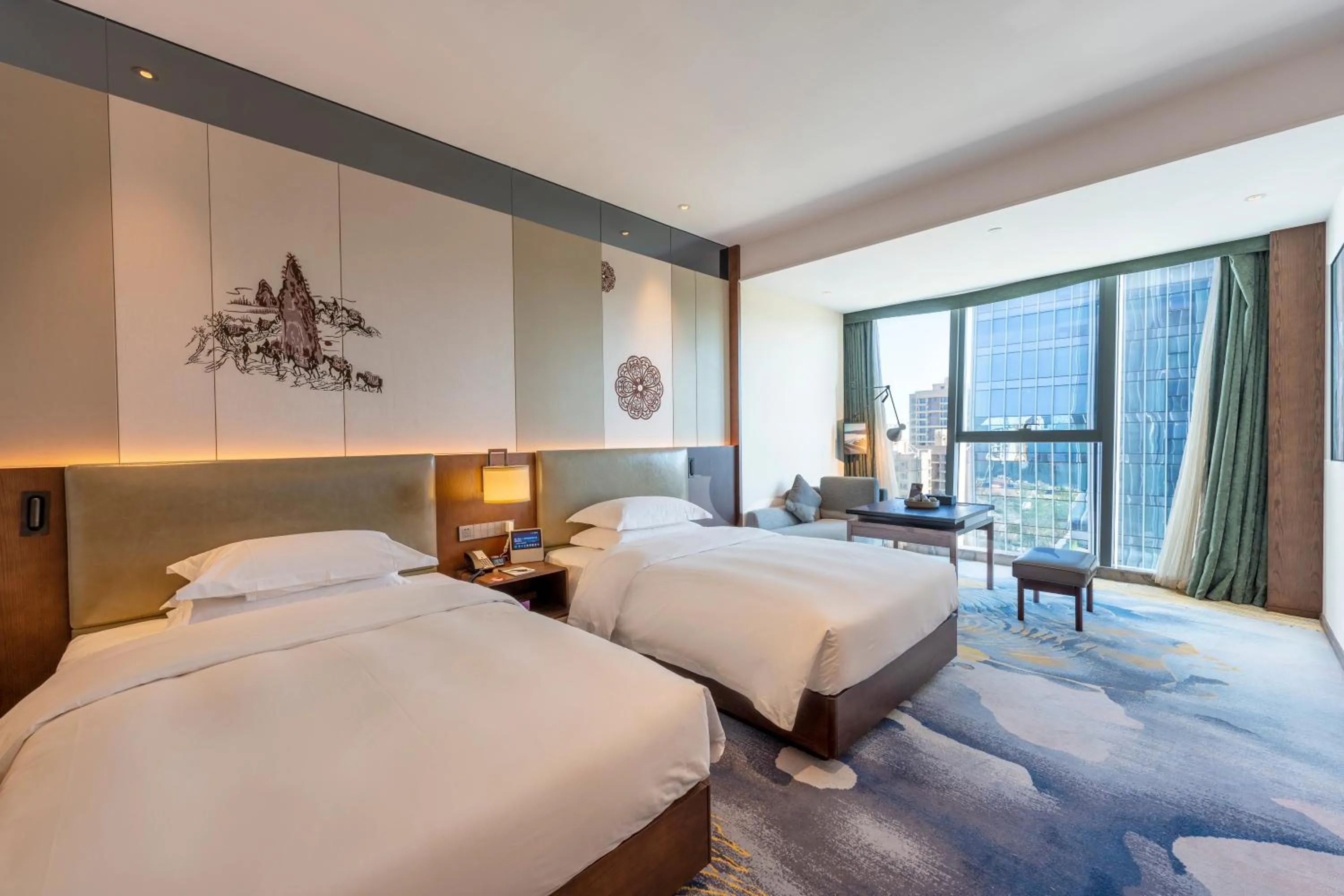 Property building, Bed in Sheraton Kunming