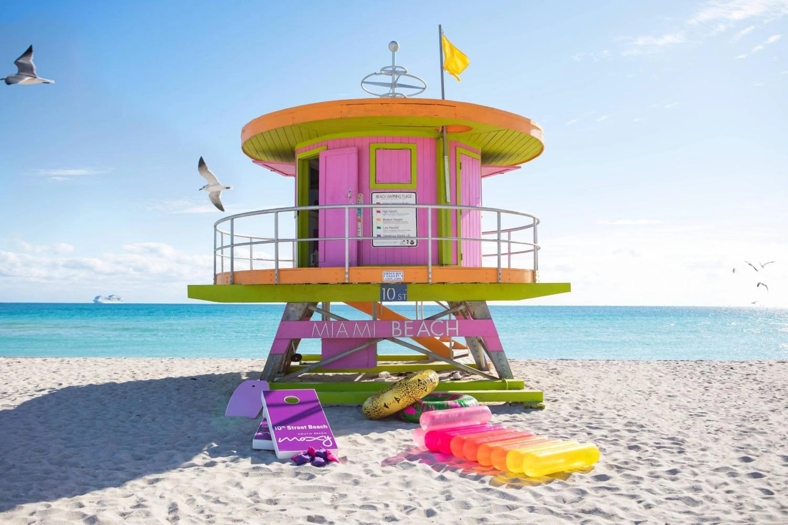 Beach in Moxy Miami South Beach