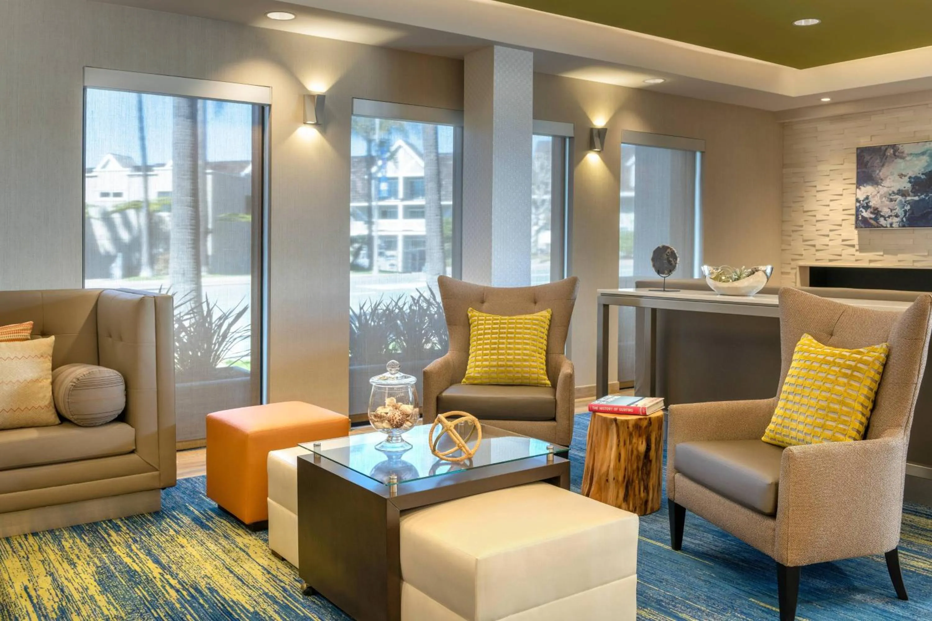 Lobby or reception in SpringHill Suites by Marriott San Diego Carlsbad