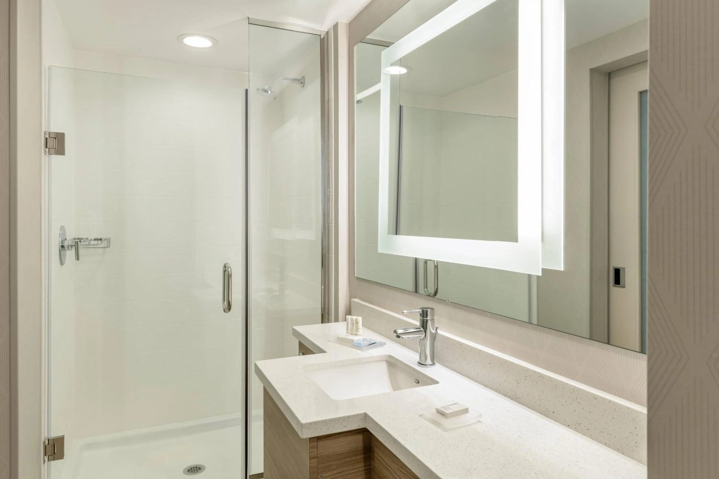 Bathroom in SpringHill Suites by Marriott San Diego Carlsbad