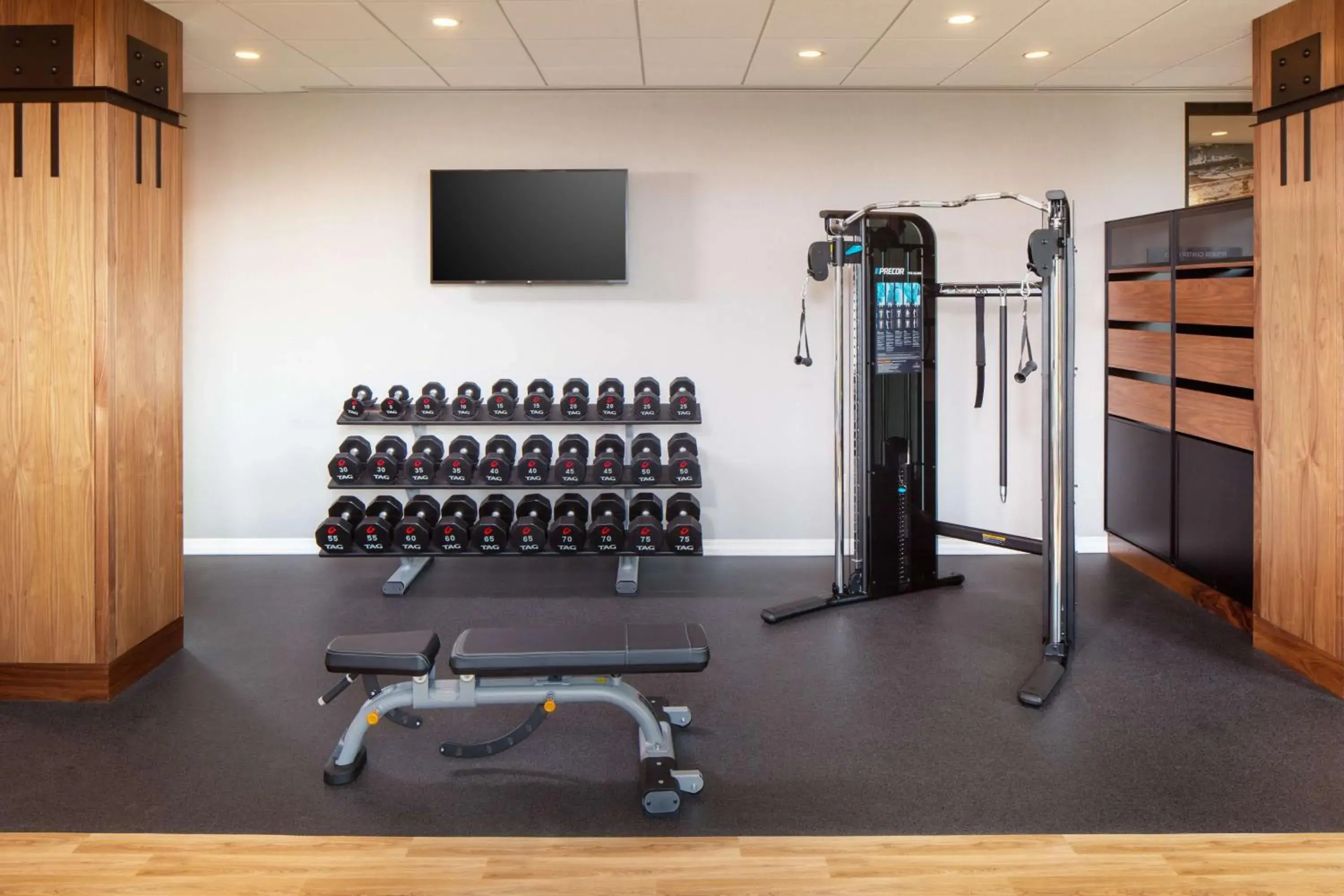 Fitness centre/facilities in Homewood Suites by Hilton Boston Seaport District Fitness centre/facilities in Homewood Suites by Hilton Boston Seaport District