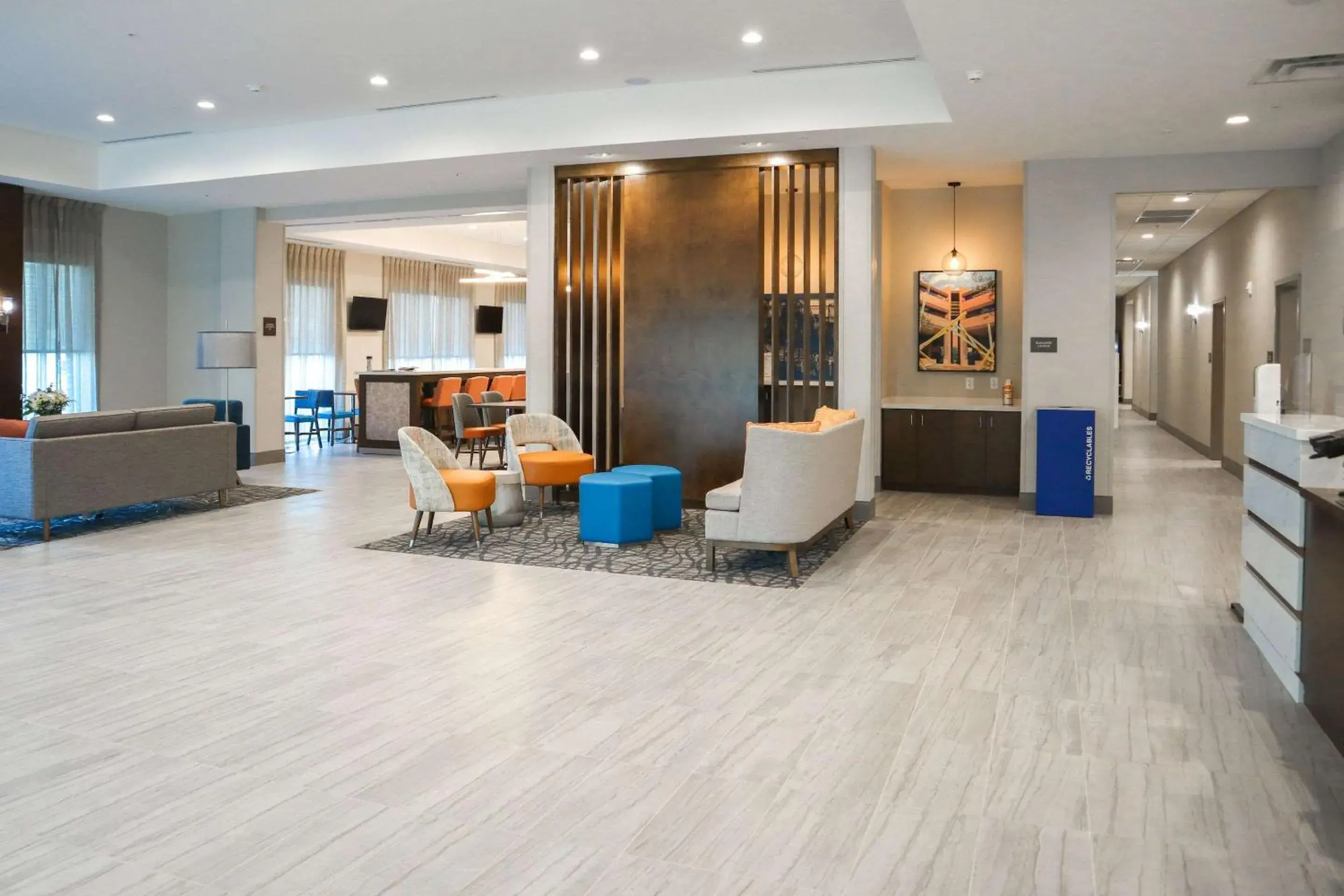 Lobby or reception in Comfort Suites Gainesville Near University Lobby or reception in Comfort Suites Gainesville Near University