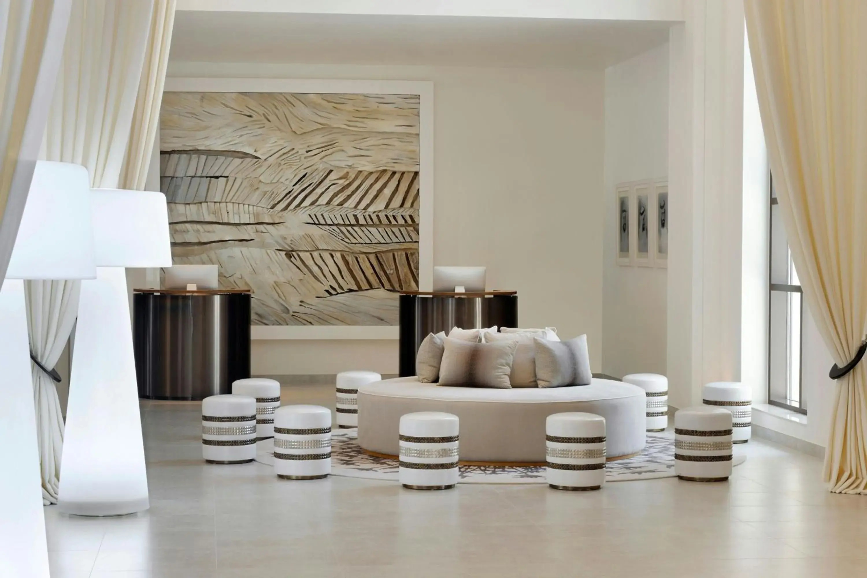 Lobby or reception in Hotel Boulevard, Autograph Collection, Downtown Dubai Lobby or reception in Hotel Boulevard, Autograph Collection, Downtown Dubai