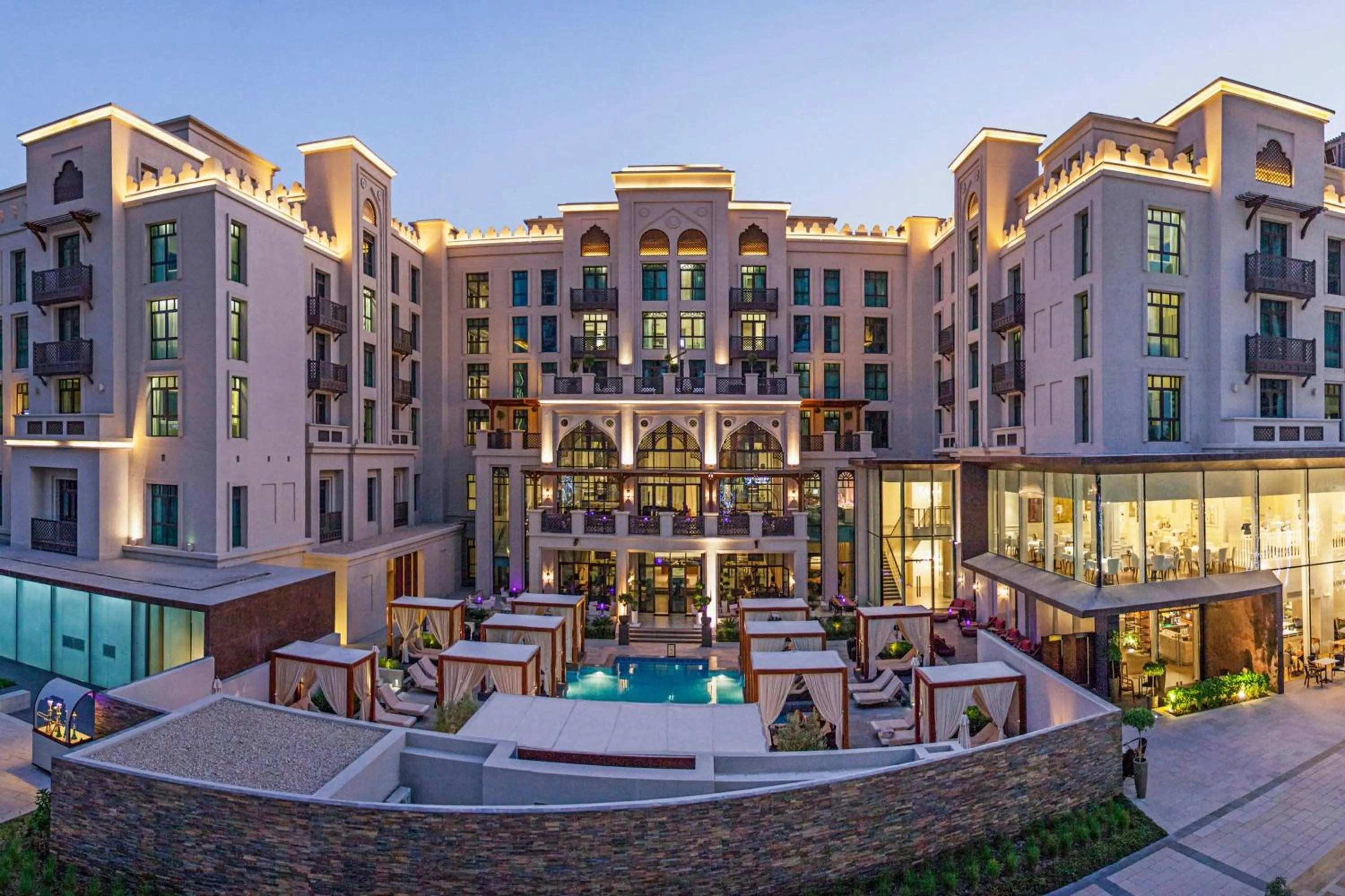 Property building in Hotel Boulevard, Autograph Collection, Downtown Dubai