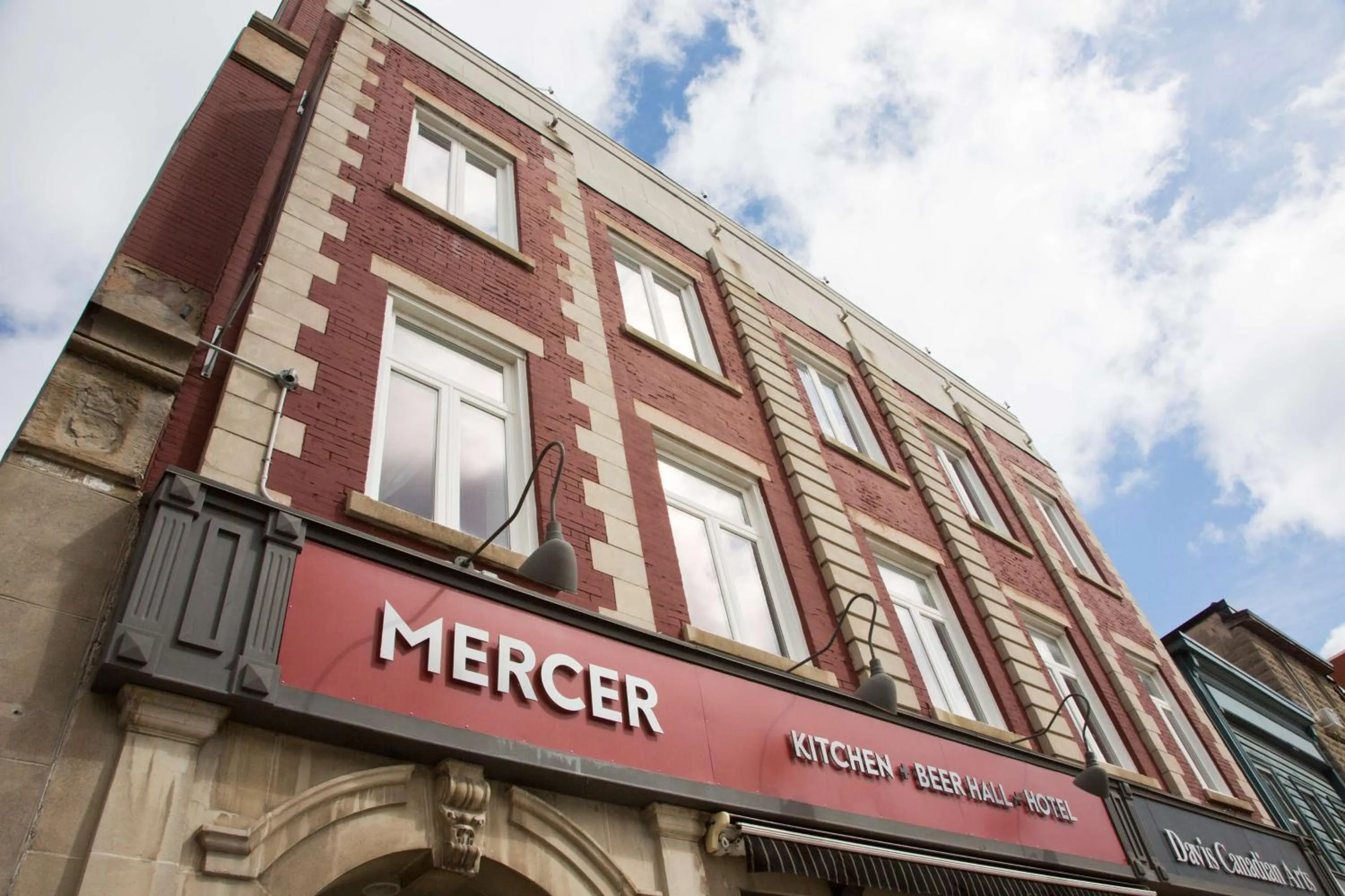 Property building in Mercer Hotel Downtown; BW Premier Collection