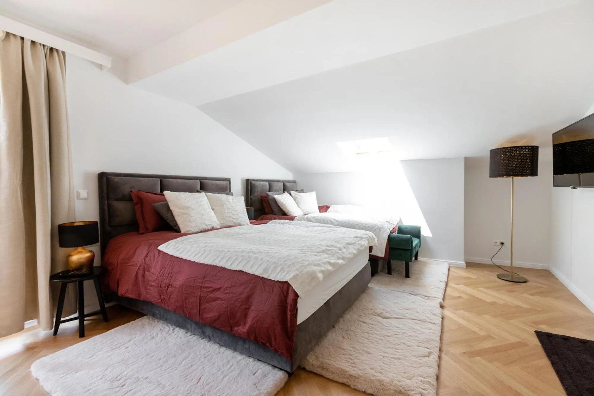 Bed in Hotel Sonnenalm Stuhleck