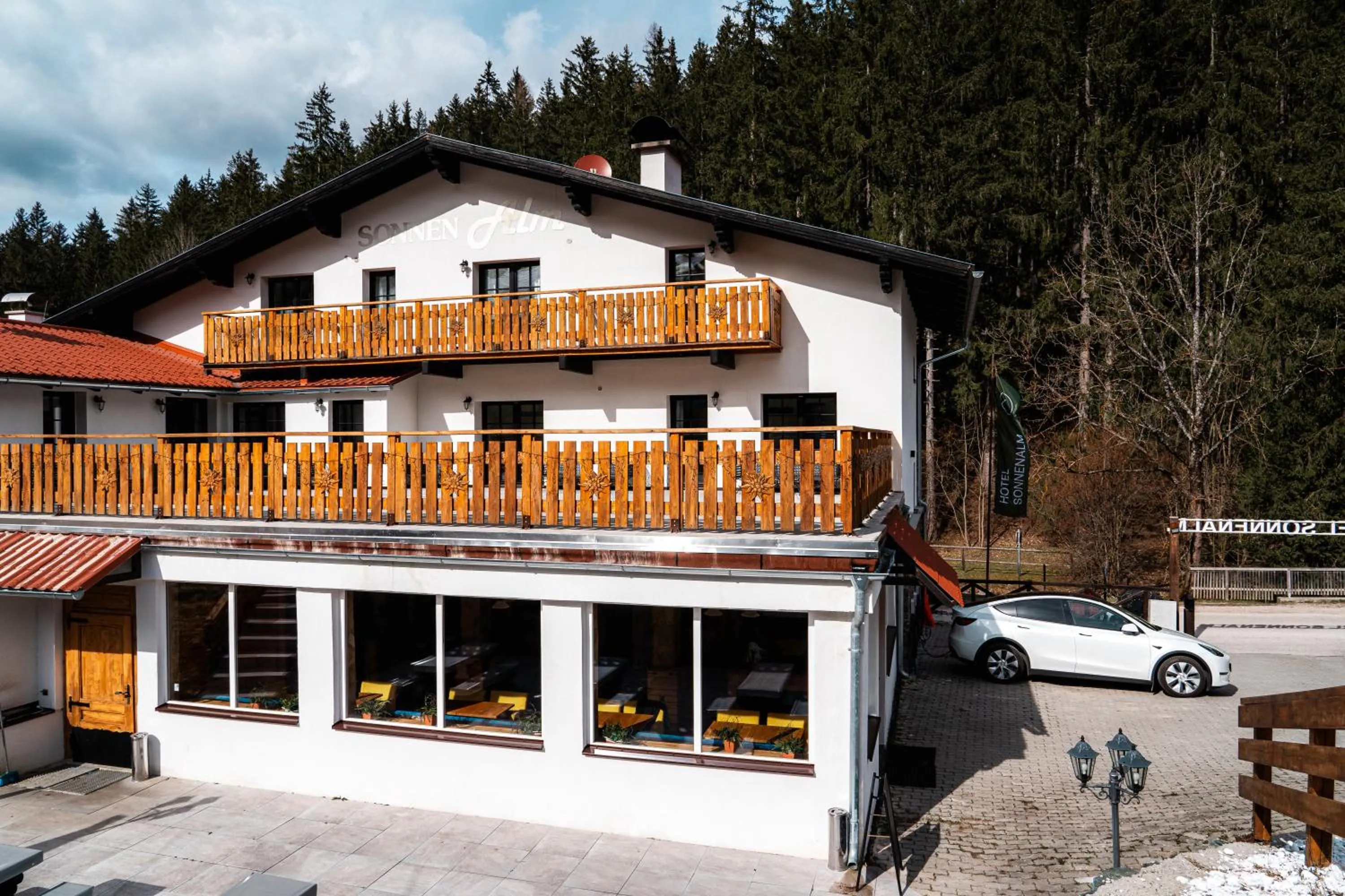 Property building in Hotel Sonnenalm Stuhleck