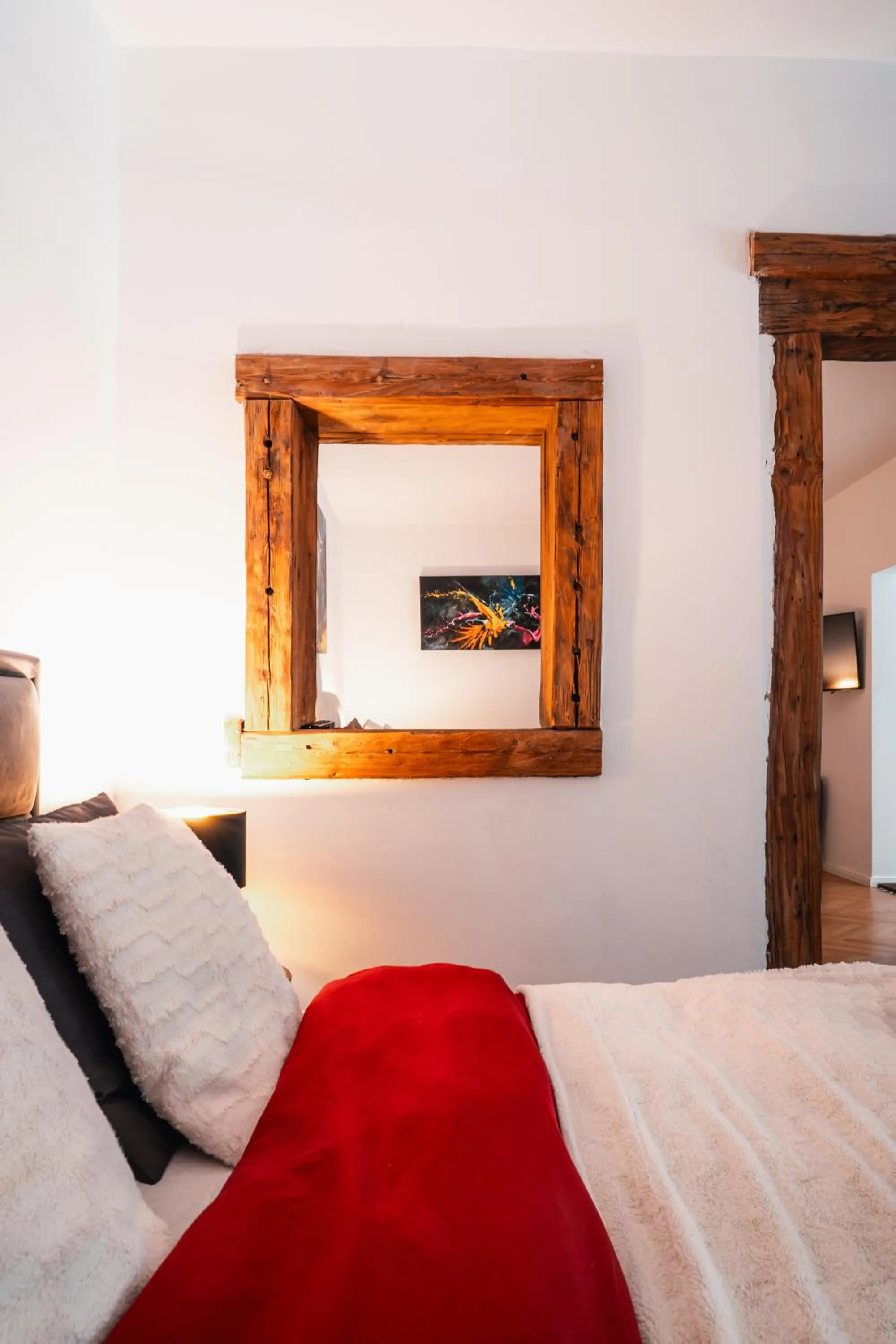 Bedroom, Bed in Hotel Sonnenalm Stuhleck