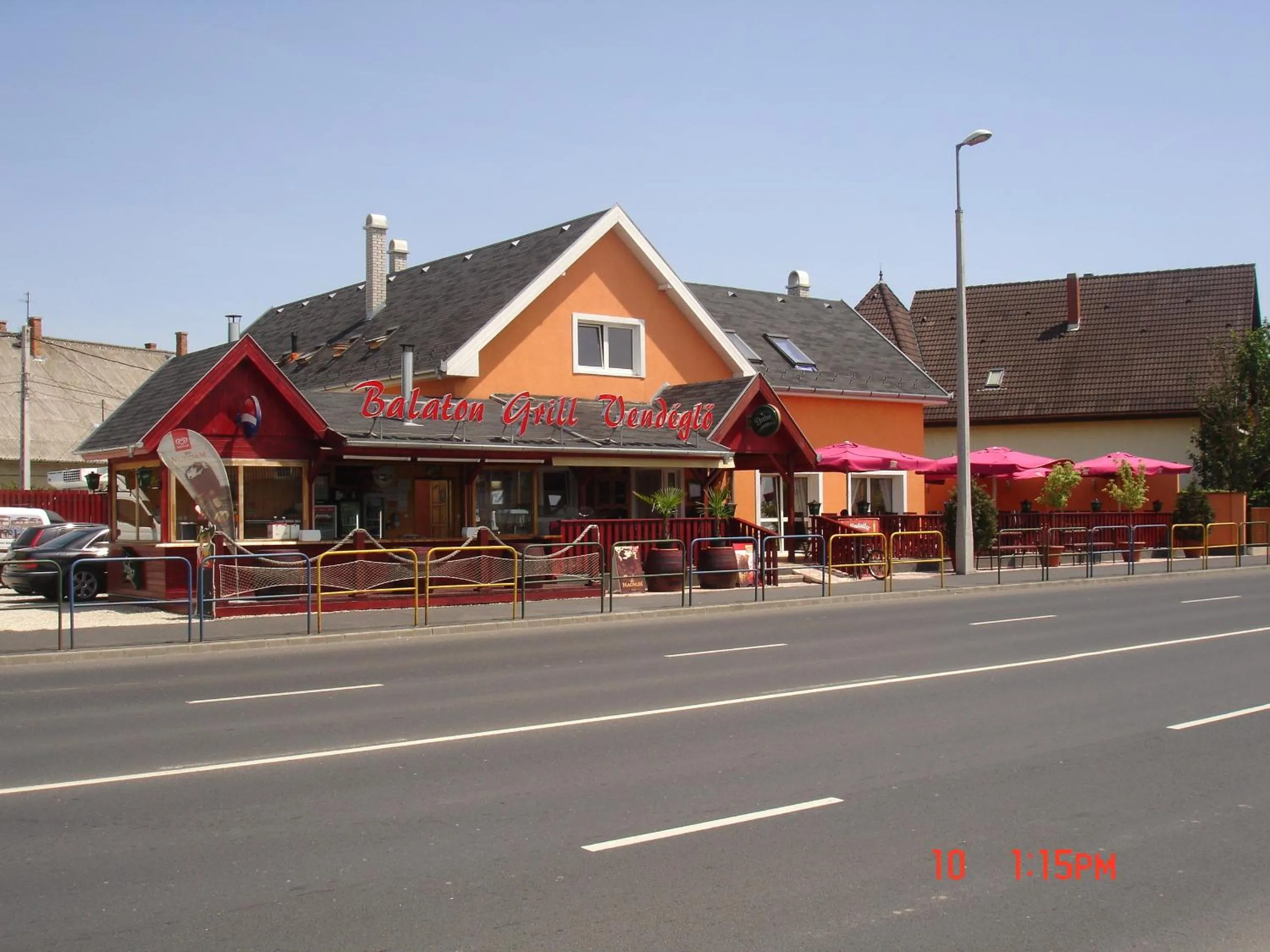 Property building in Balaton Grill Szállás Siófok