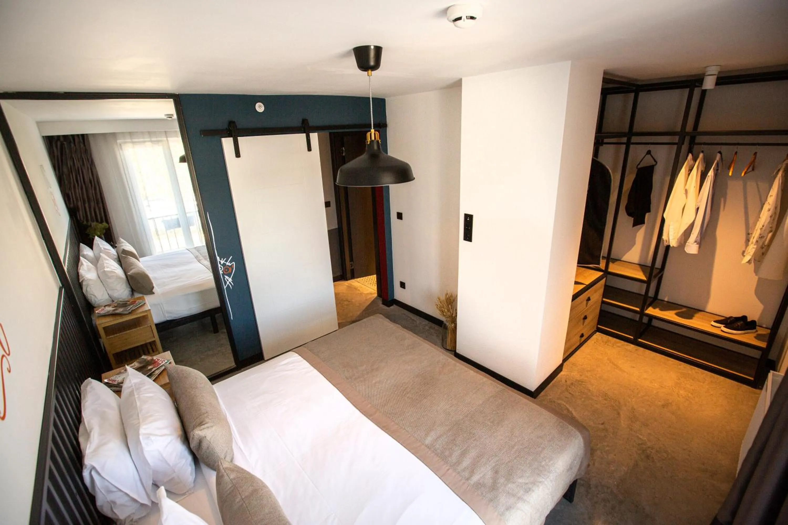 Bedroom, Bed in Cityloft 64