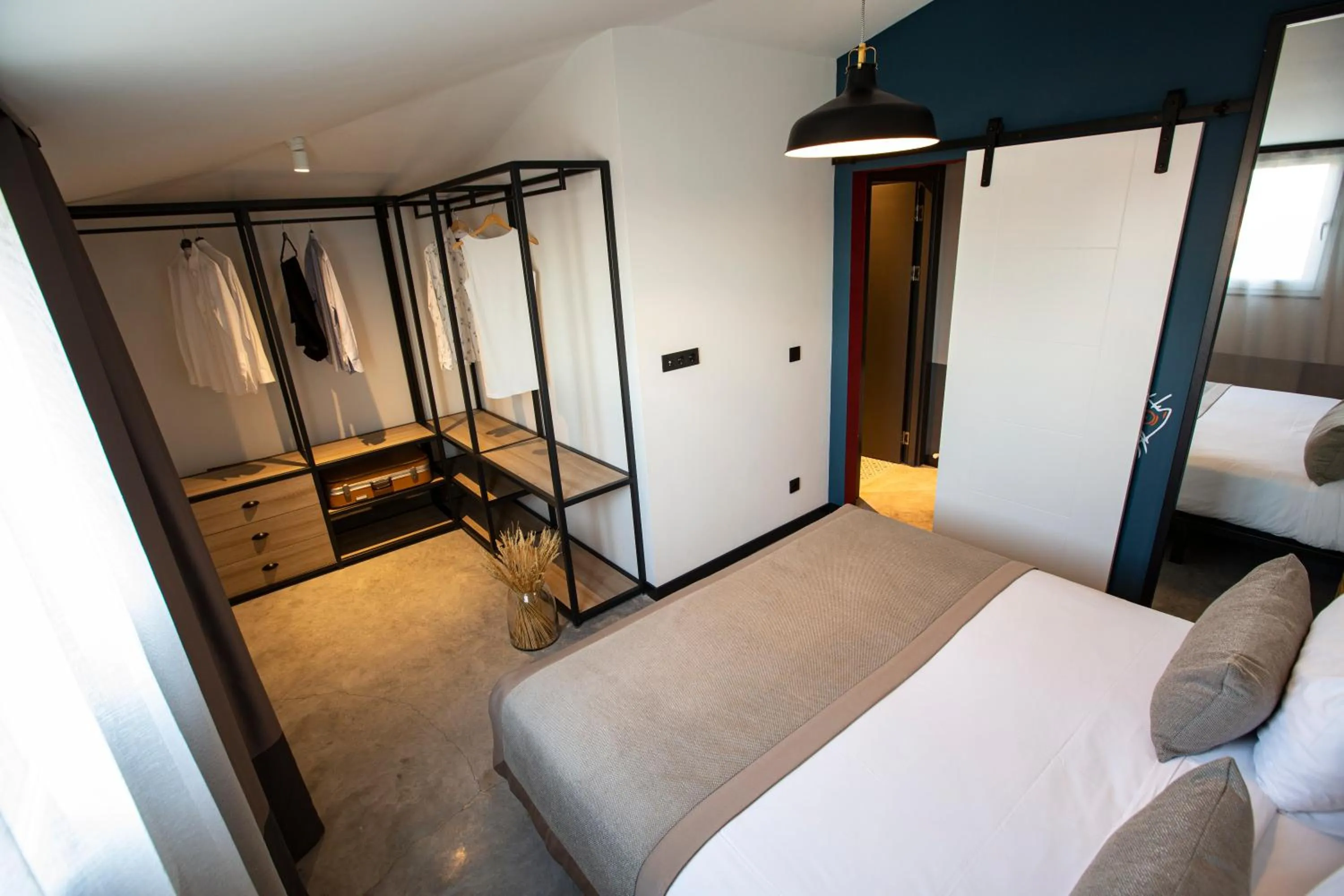 Bedroom, Bed in Cityloft 64