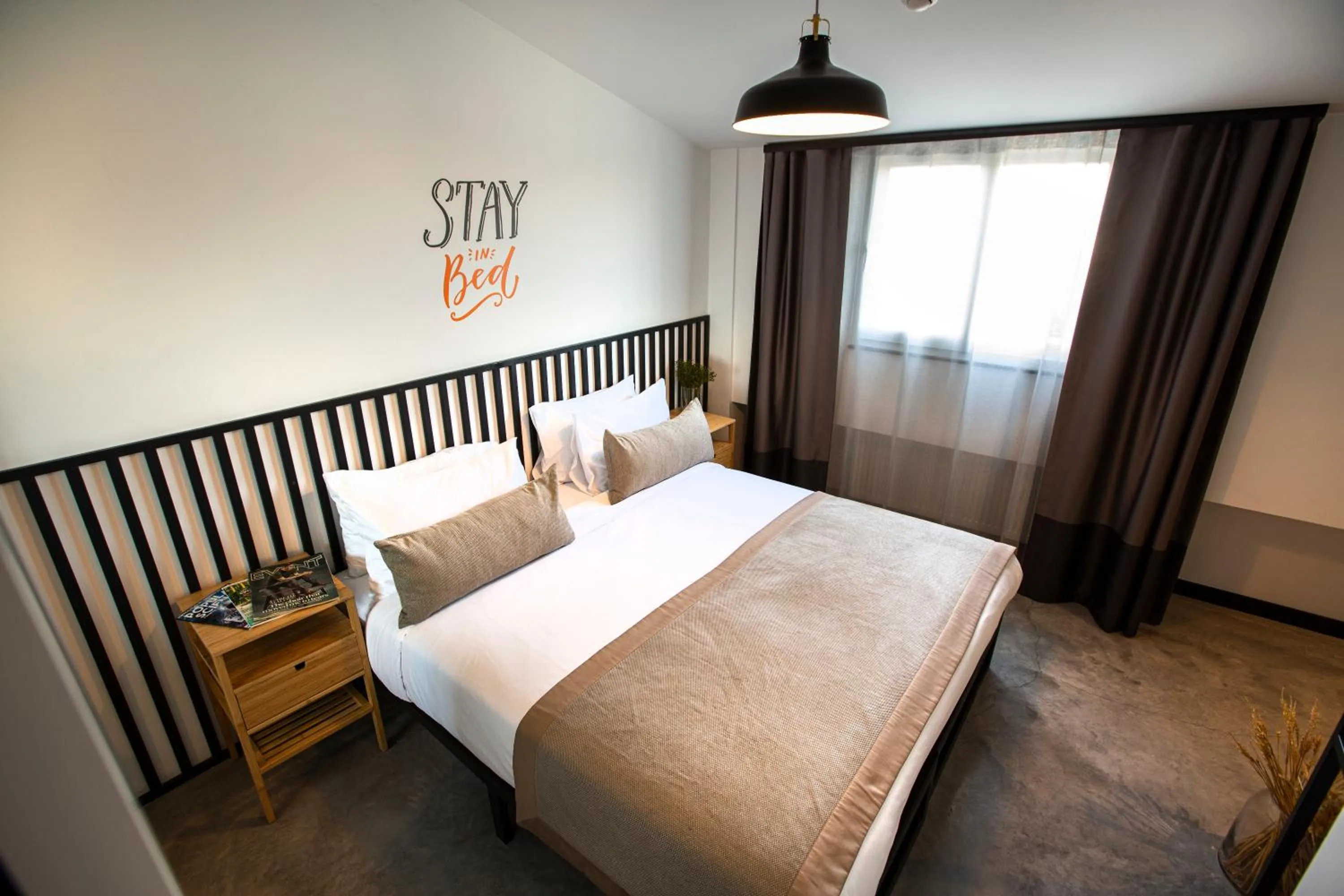 Bedroom, Bed in Cityloft 64