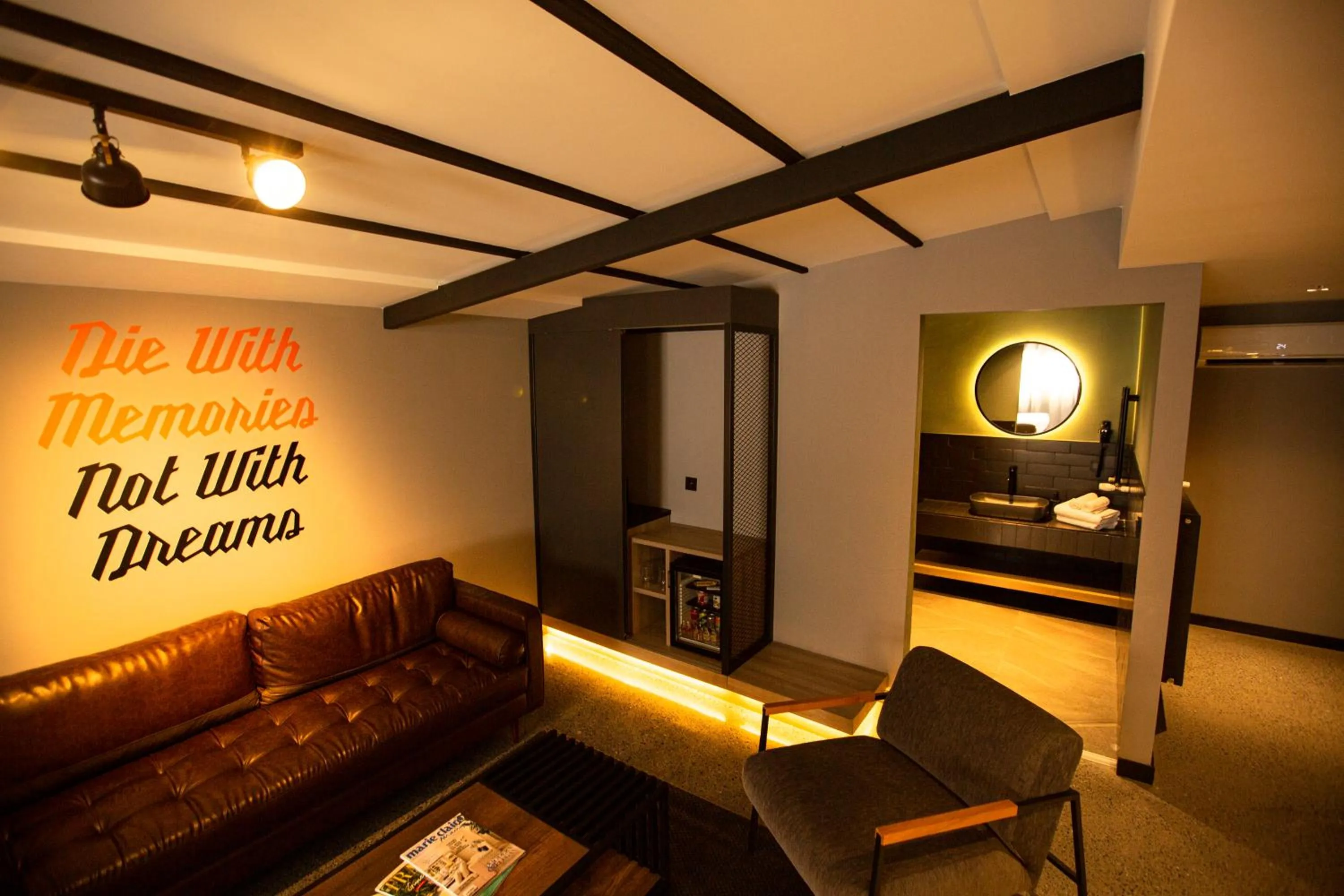 Bathroom, Bed in Cityloft 64