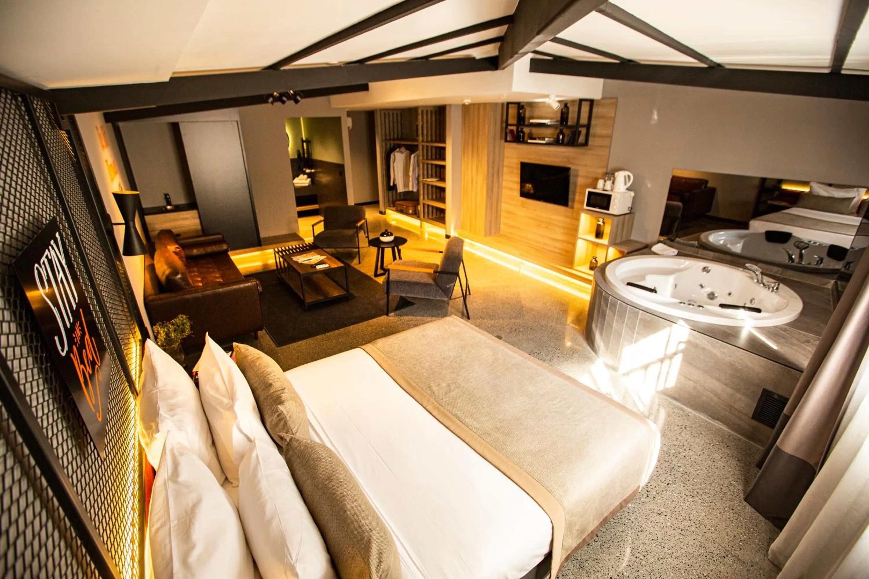 Photo of the whole room, Bed in Cityloft 64