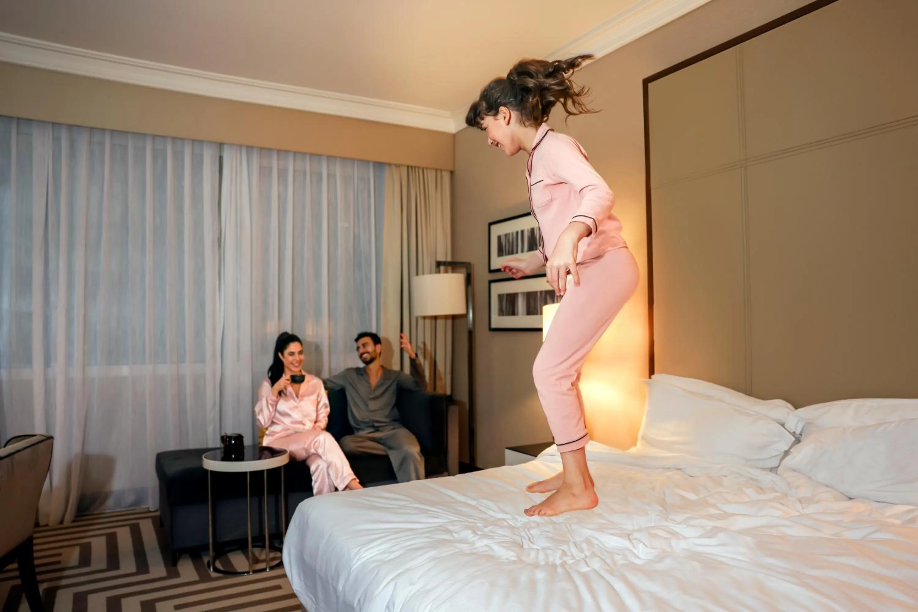 Bed in Al Maha Arjaan by Rotana