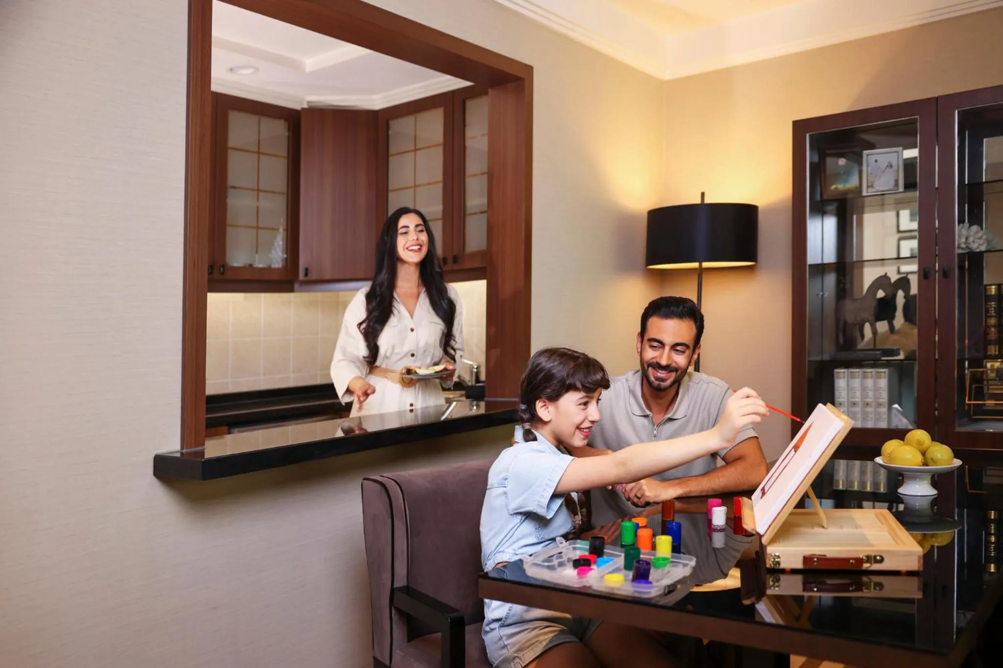 Living room in Al Maha Arjaan by Rotana