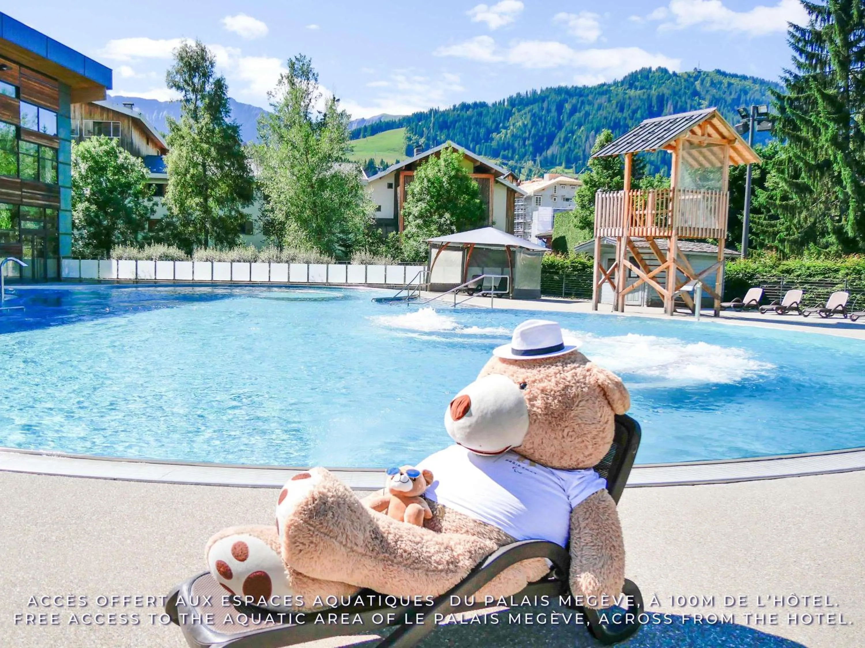 Property building in Novotel Megève Mont-Blanc