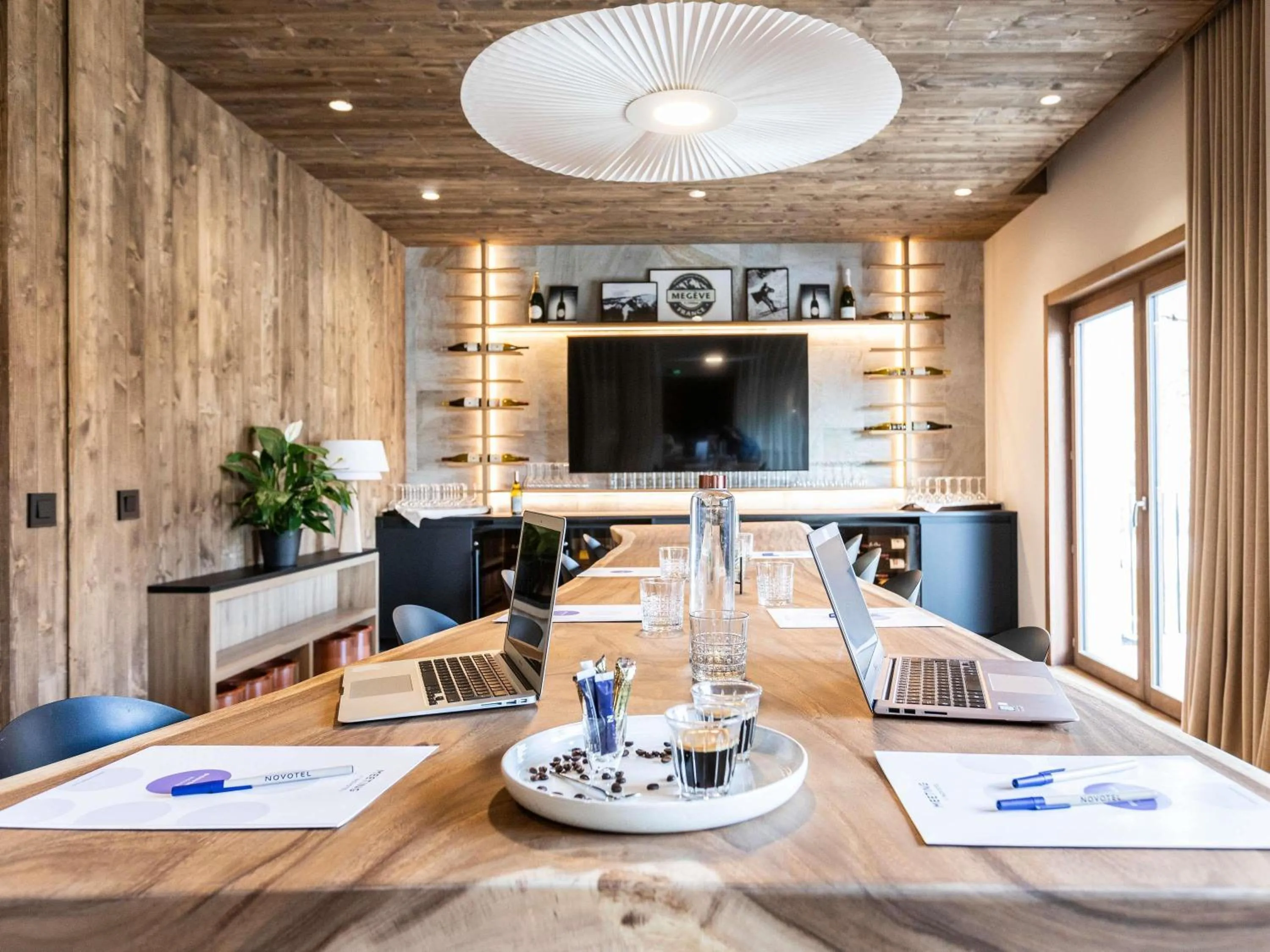 Meeting/conference room in Novotel Megève Mont-Blanc