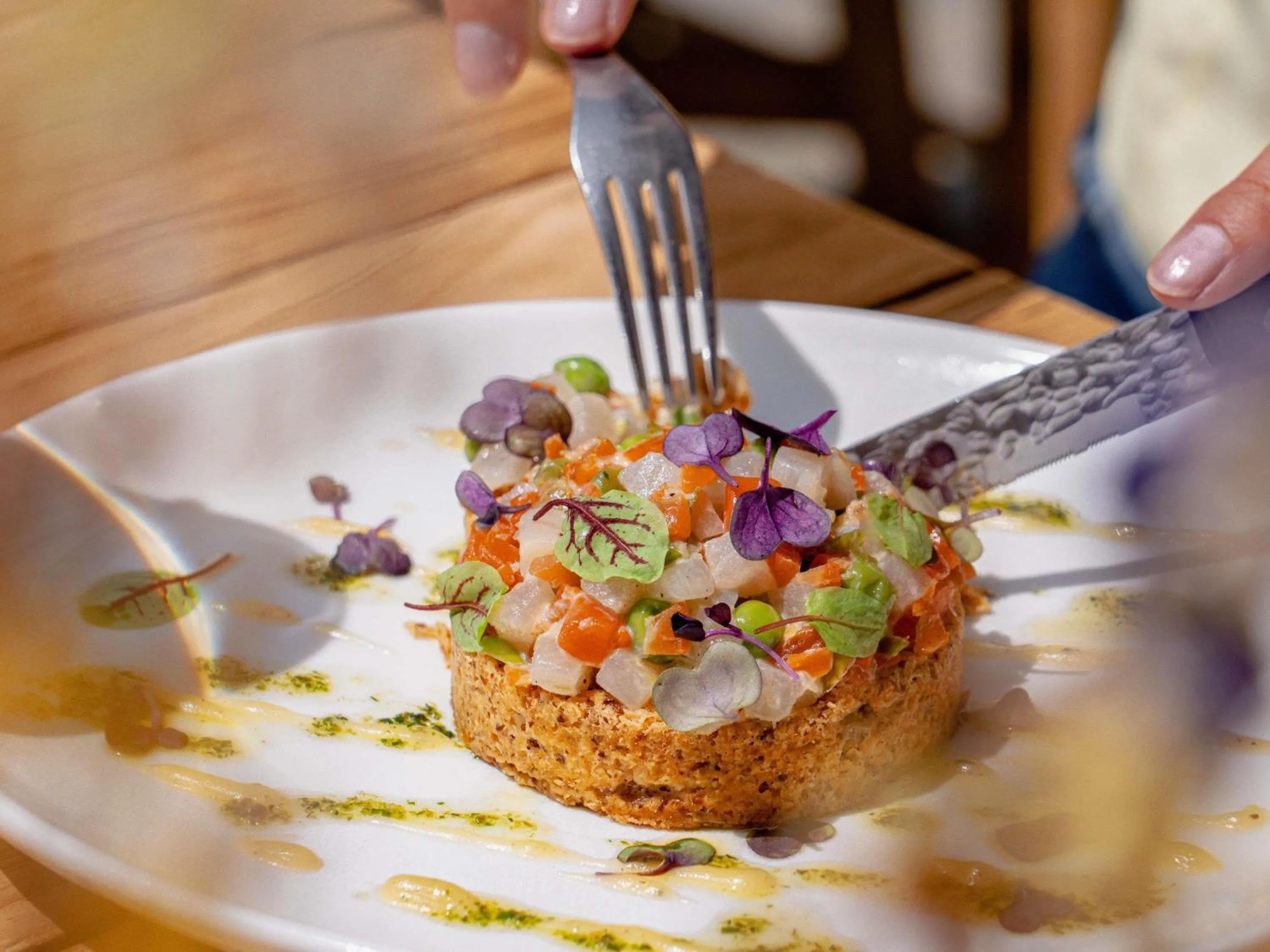 Restaurant/places to eat in Novotel Megève Mont-Blanc