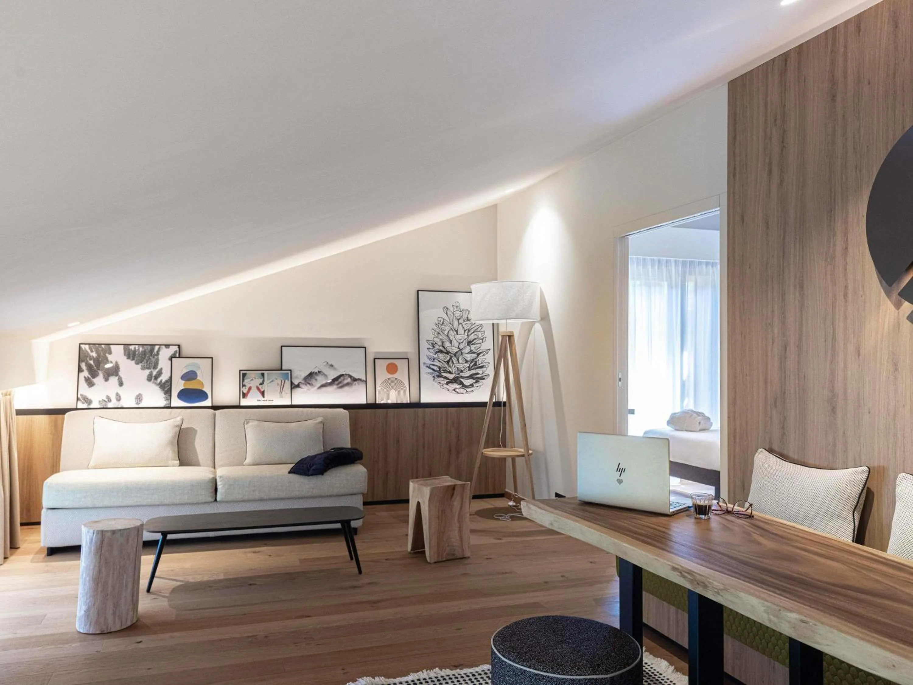 Bedroom, Bed in Novotel Megève Mont-Blanc