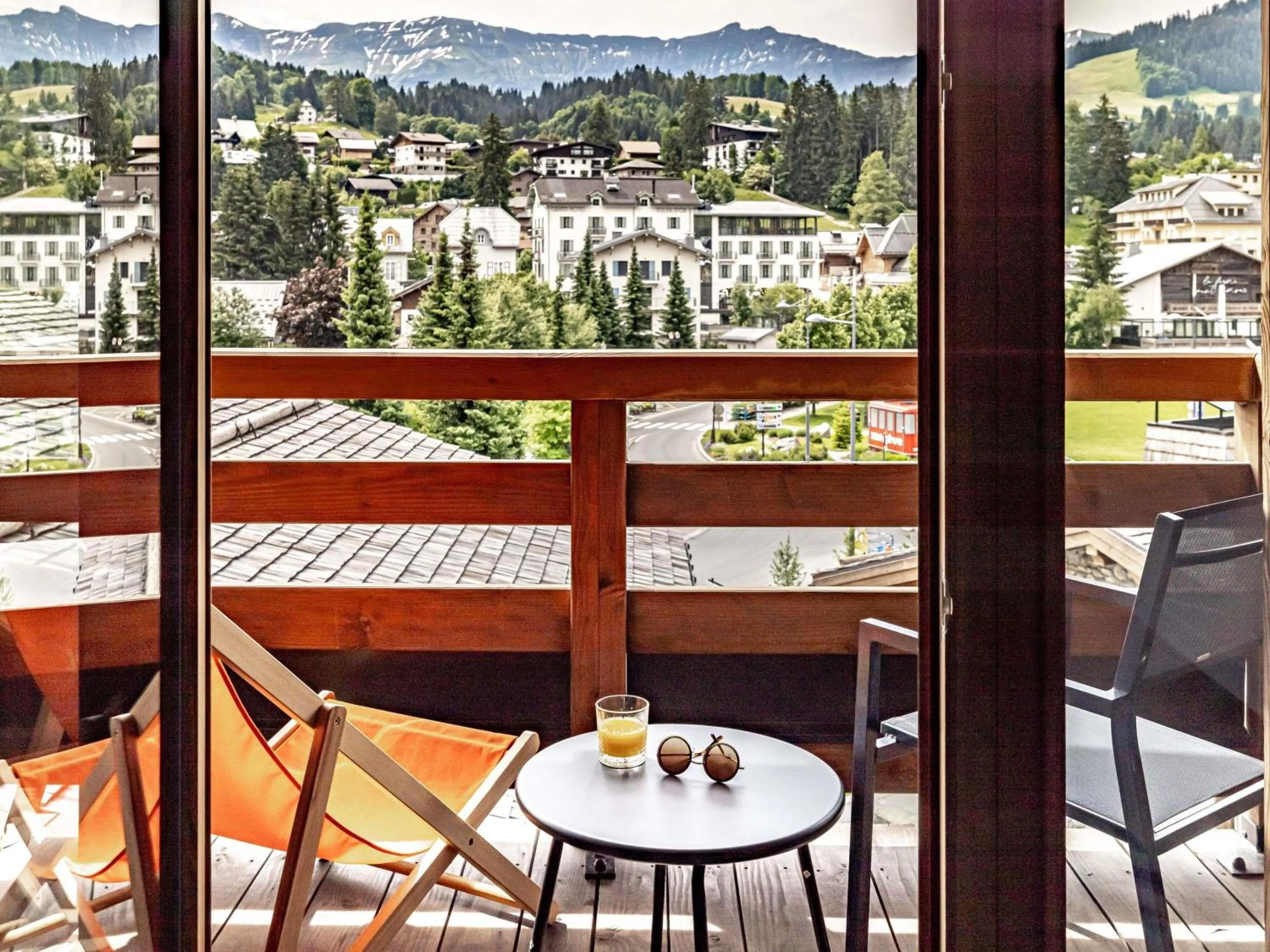 Bedroom in Novotel Megève Mont-Blanc