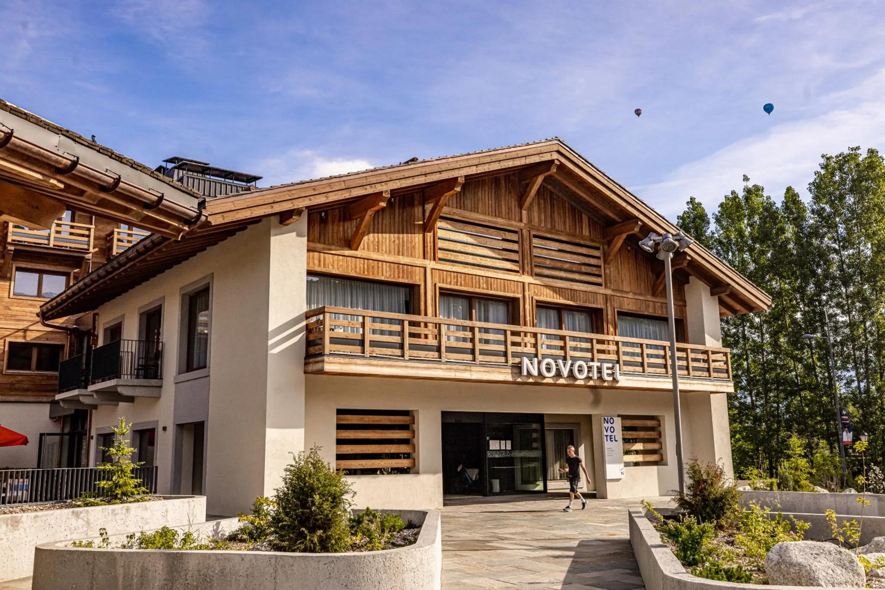 Property building in Novotel Megève Mont-Blanc