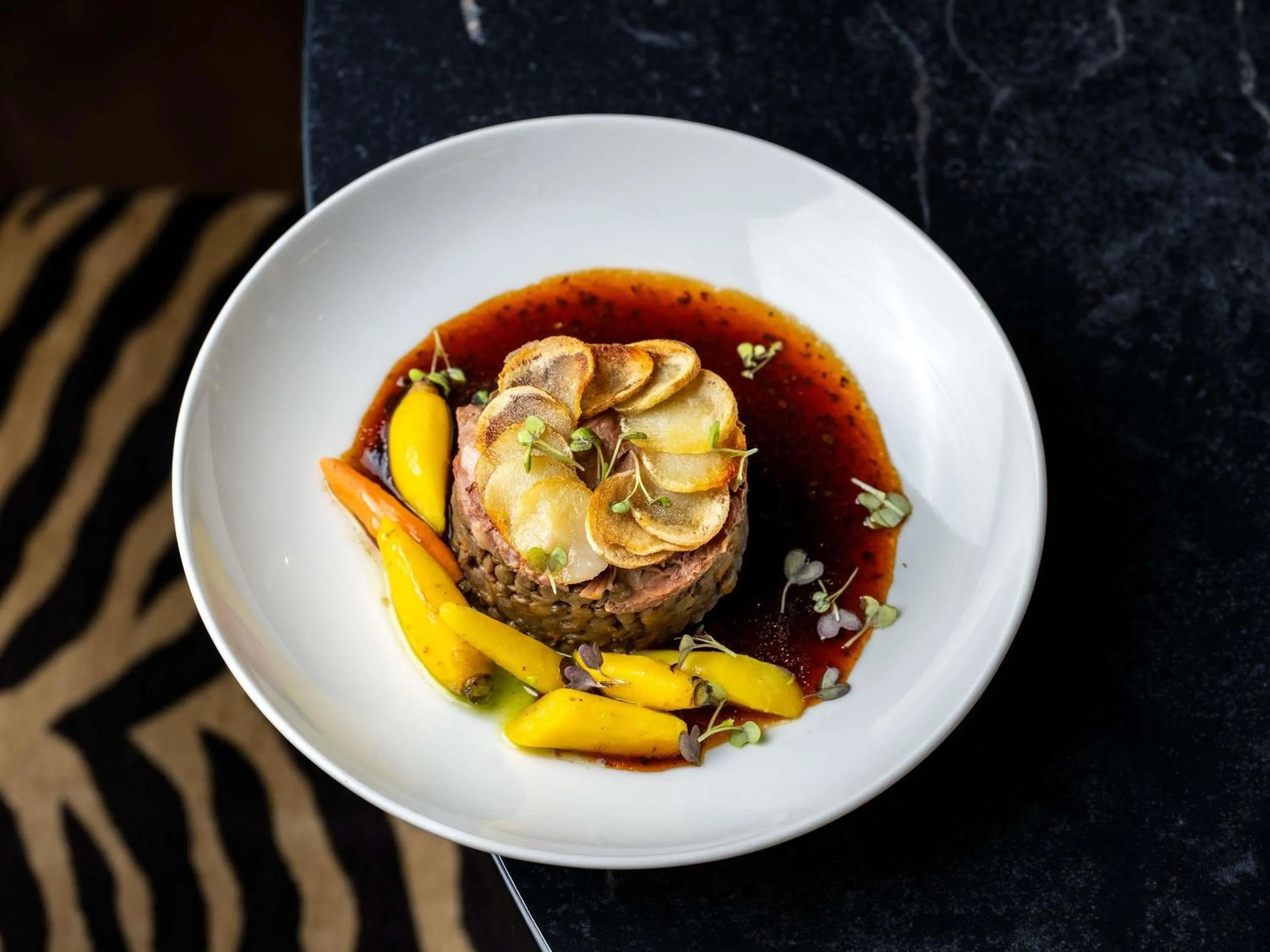 Restaurant/places to eat in Novotel Megève Mont-Blanc