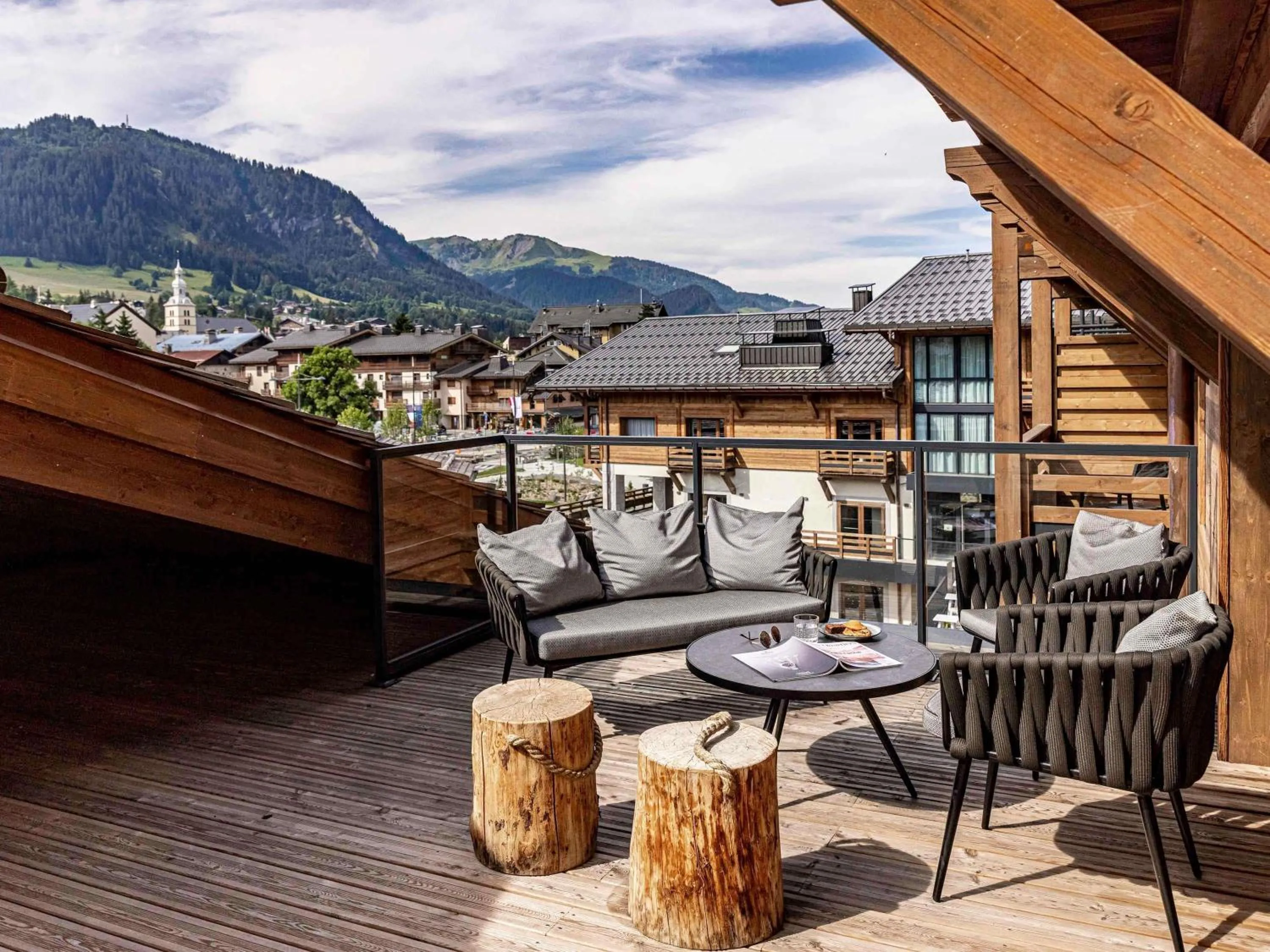 Bedroom in Novotel Megève Mont-Blanc