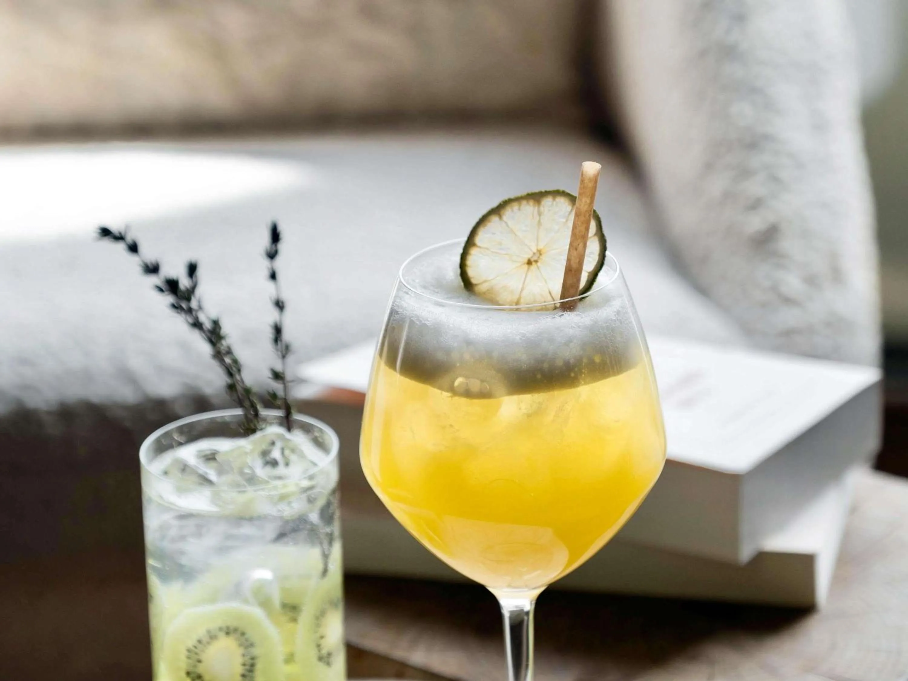 Lounge or bar in Novotel Megève Mont-Blanc