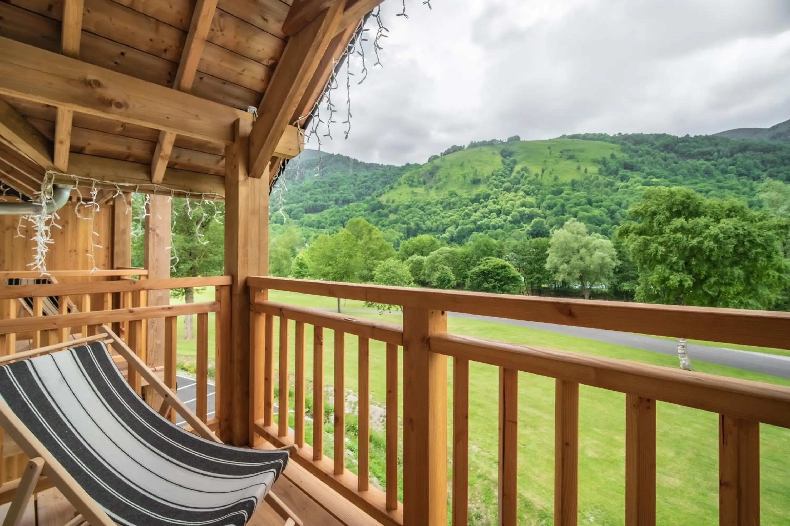 Garden view in Mercure Peyragudes Loudenvielle Pyrénées Garden view in Mercure Peyragudes Loudenvielle Pyrénées