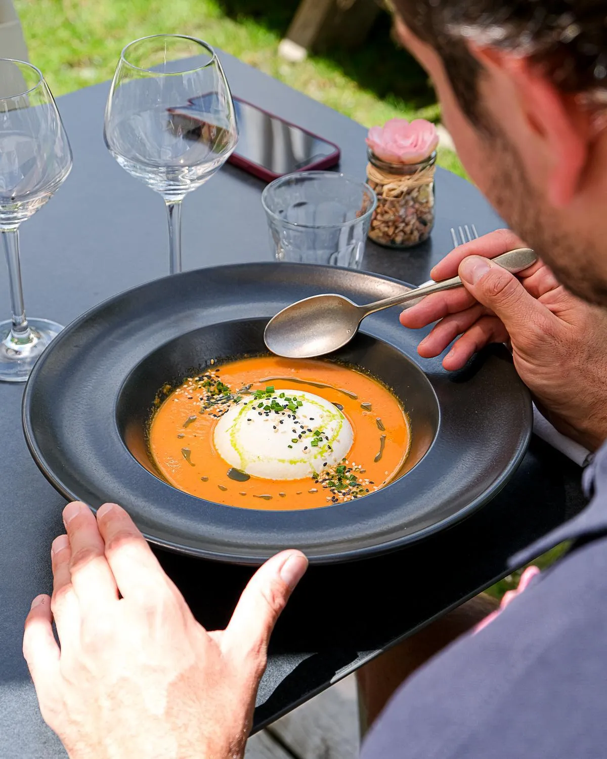 Lunch in Mercure Peyragudes Loudenvielle Pyrénées