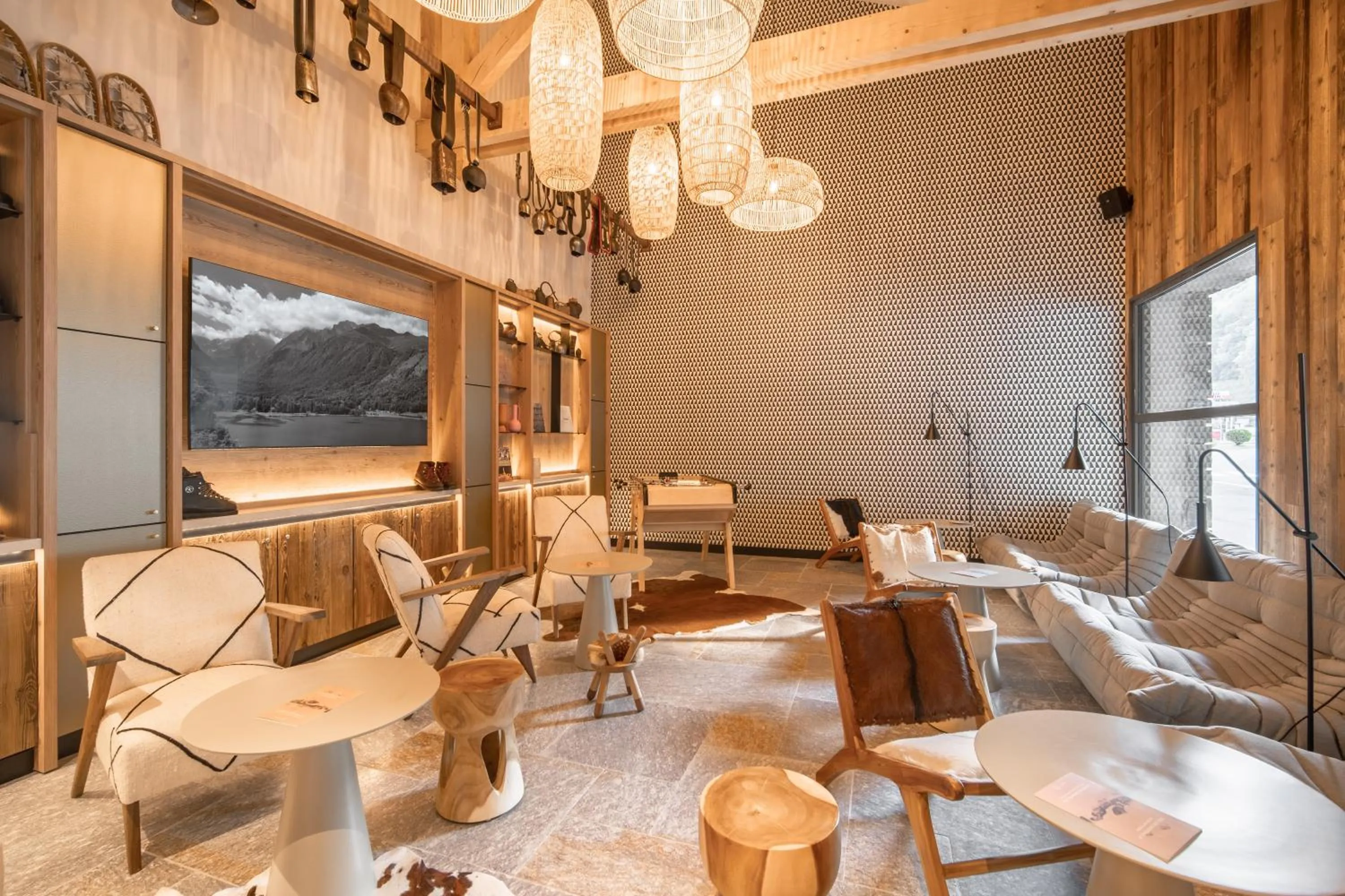 Seating area in Mercure Peyragudes Loudenvielle Pyrénées