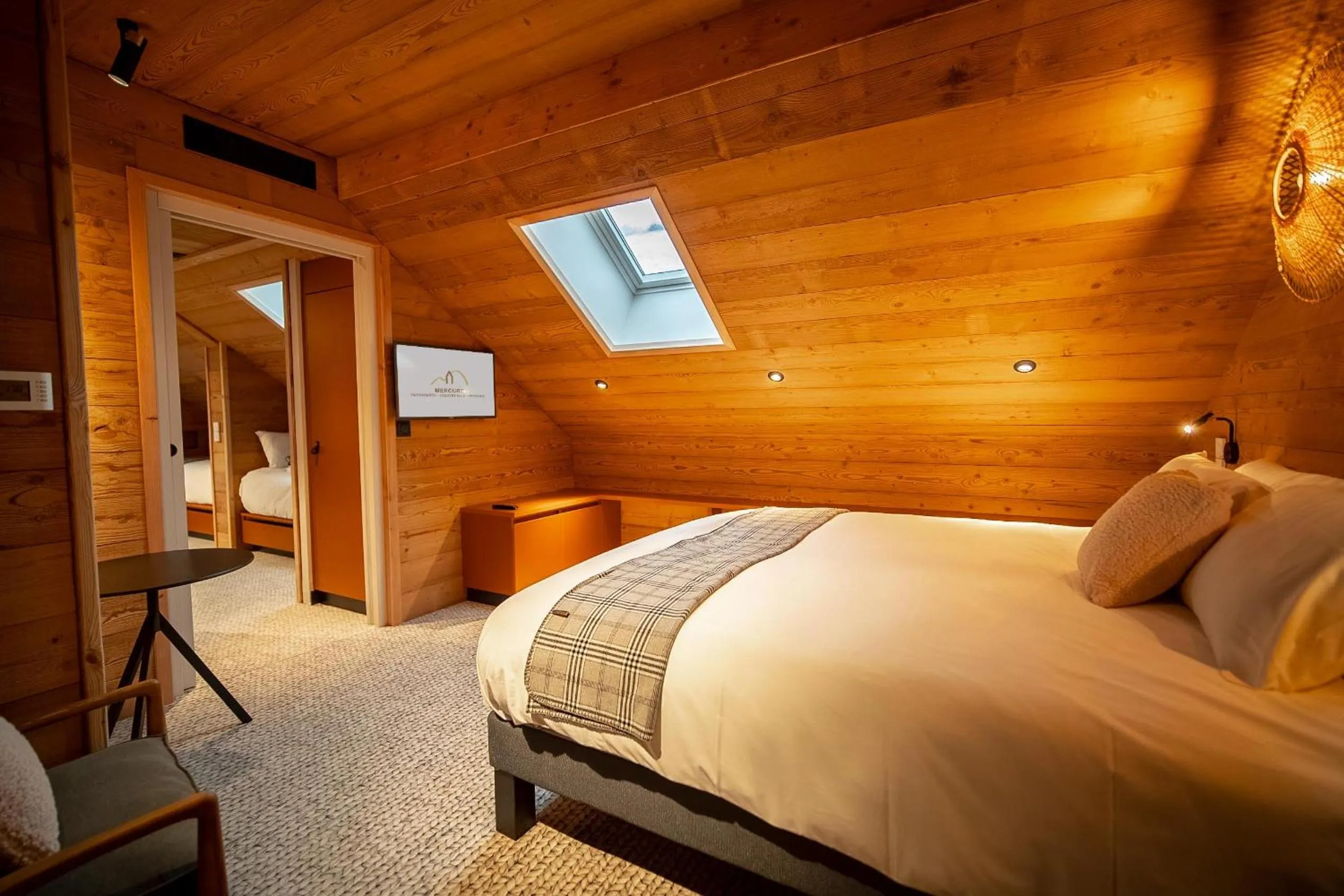 Bed in Mercure Peyragudes Loudenvielle Pyrénées